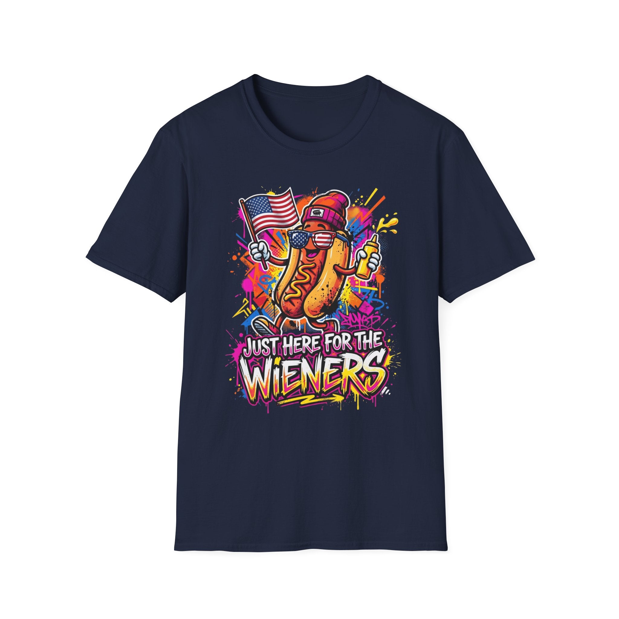 Just Here For The Wieners T-Shirt