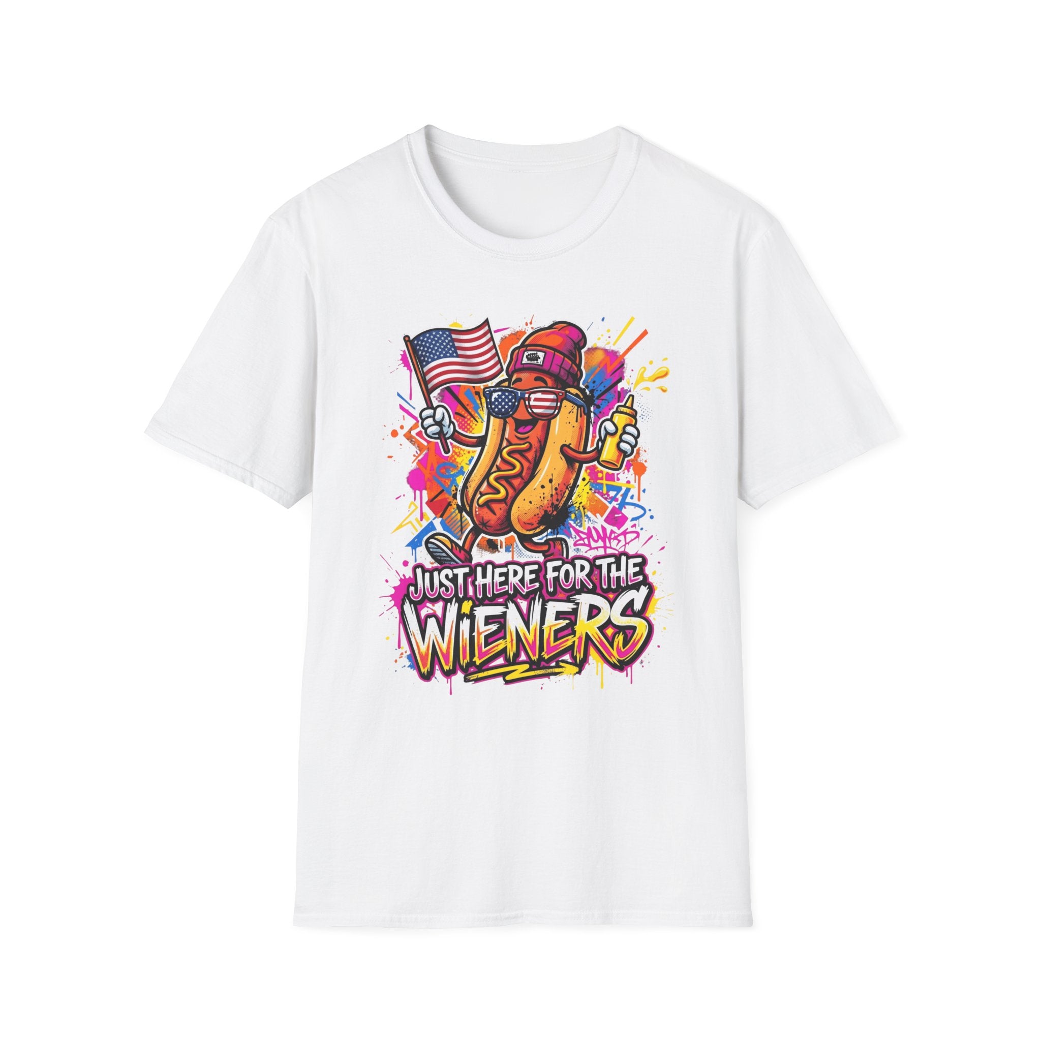 Just Here For The Wieners T-Shirt