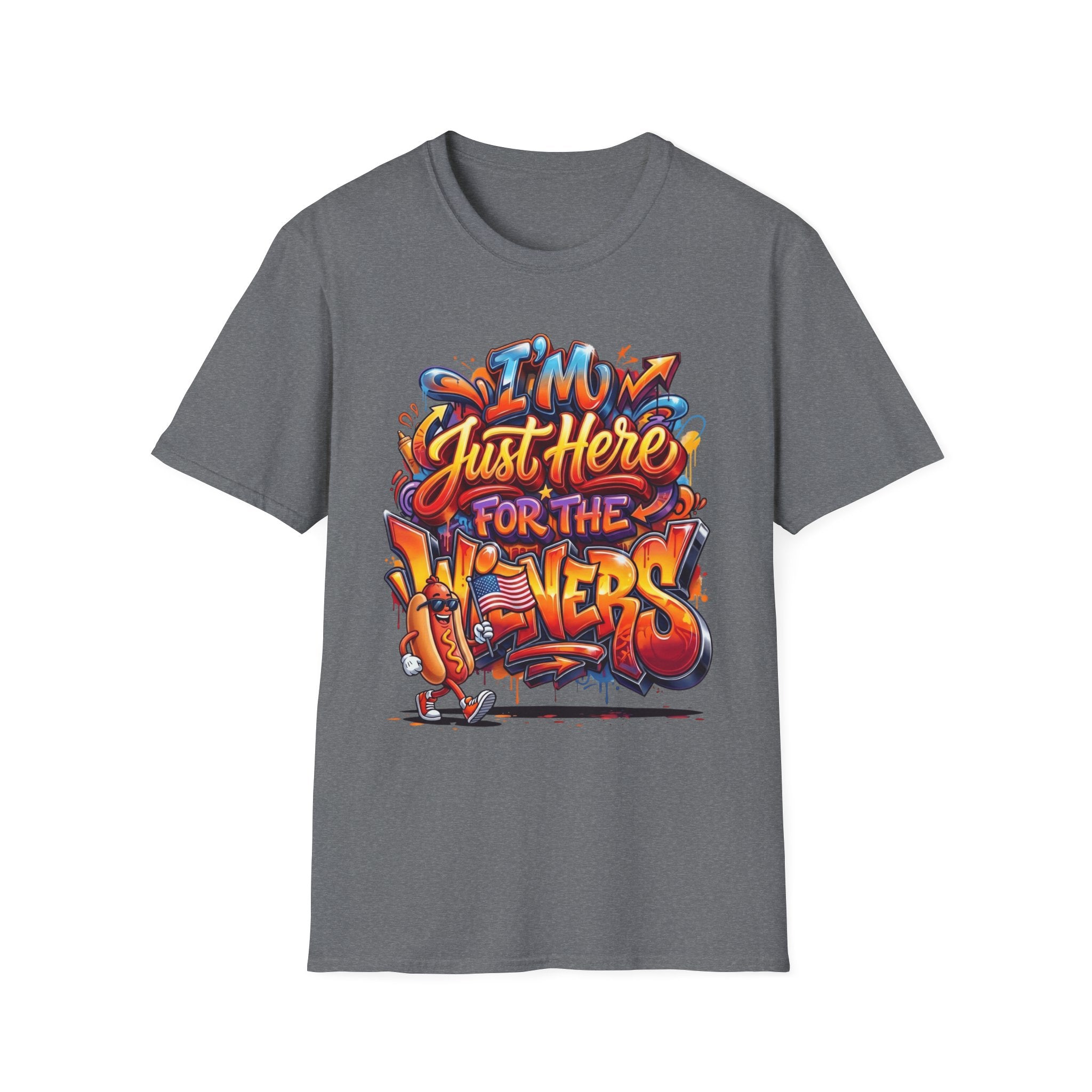 Just Here For The Wieners T-Shirt