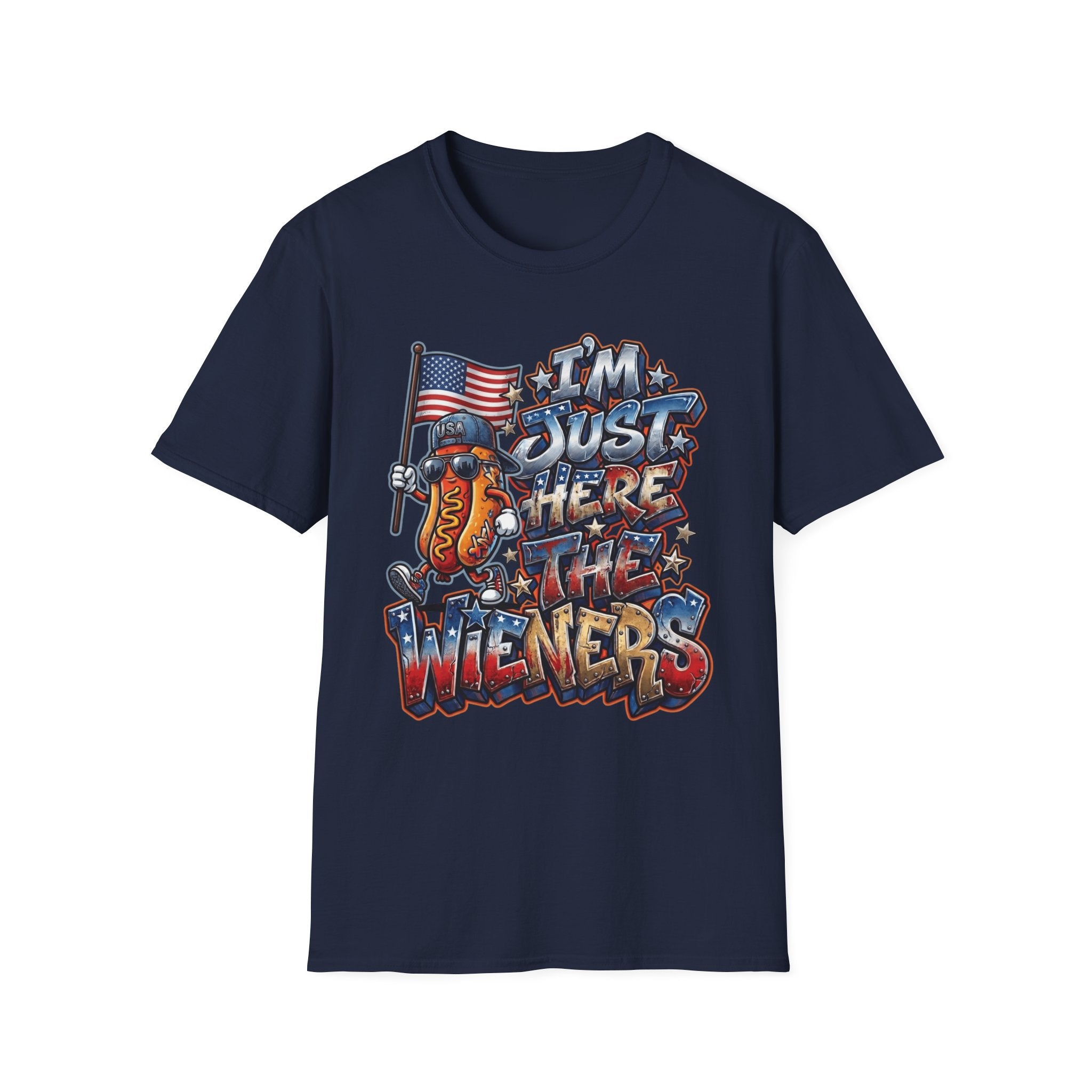 Just Here For The Wieners T-Shirt