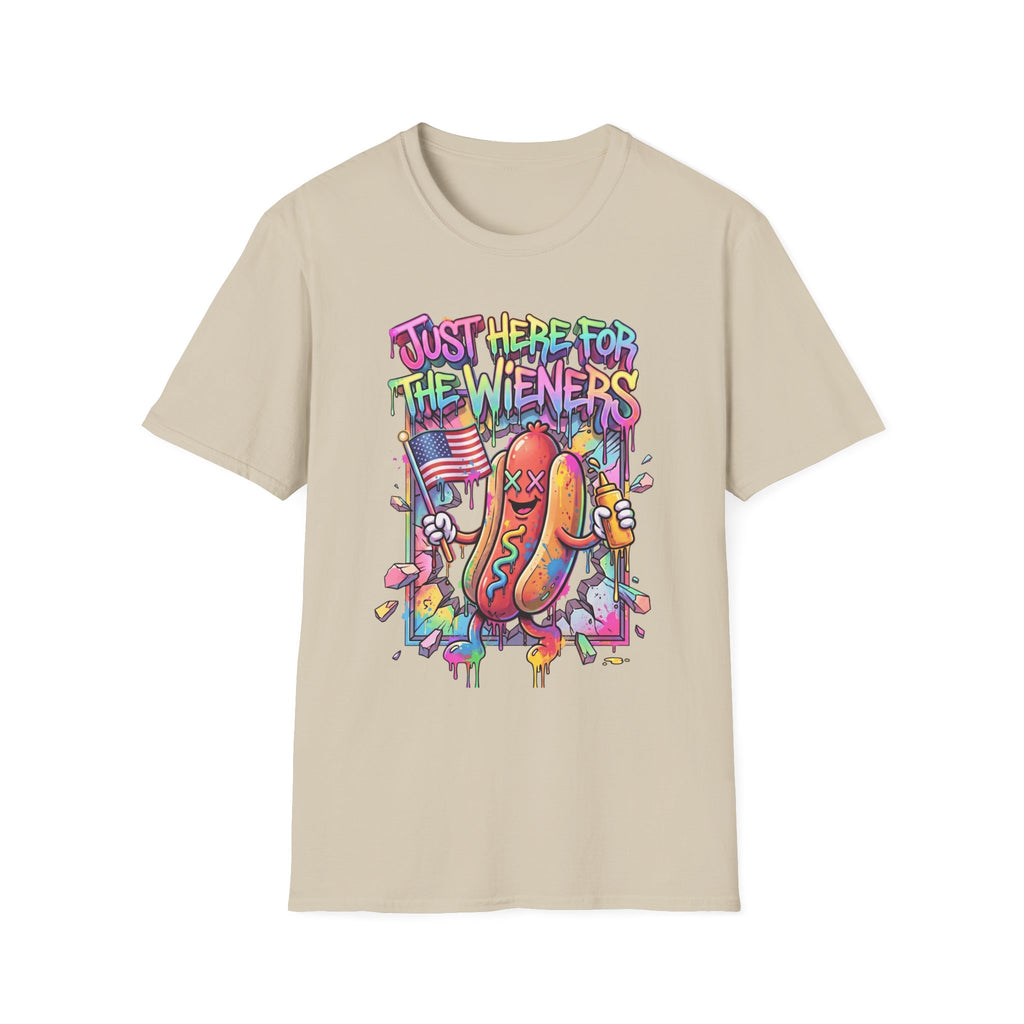 Just Here For The Wieners T-Shirt