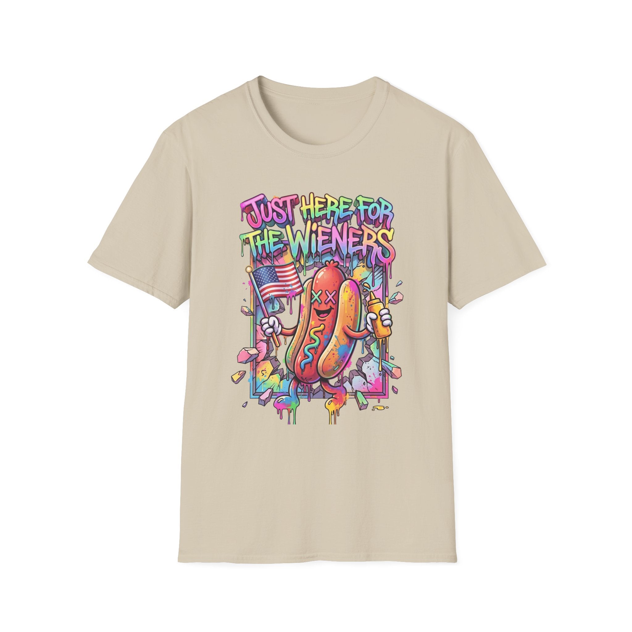 Just Here For The Wieners T-Shirt