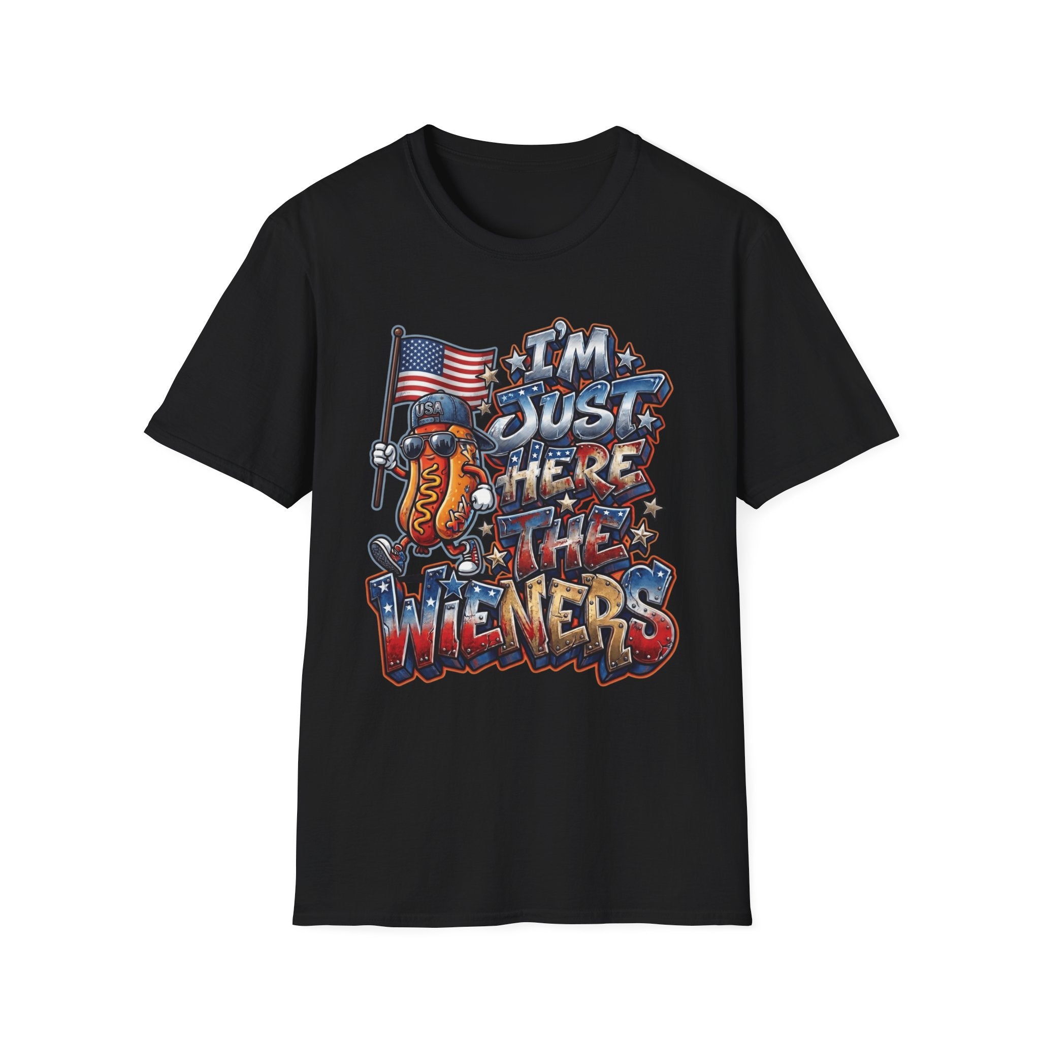 Just Here For The Wieners T-Shirt