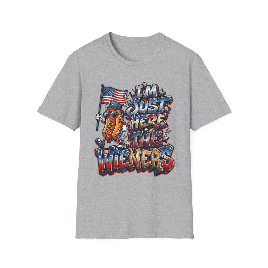 Just Here For The Wieners T-Shirt