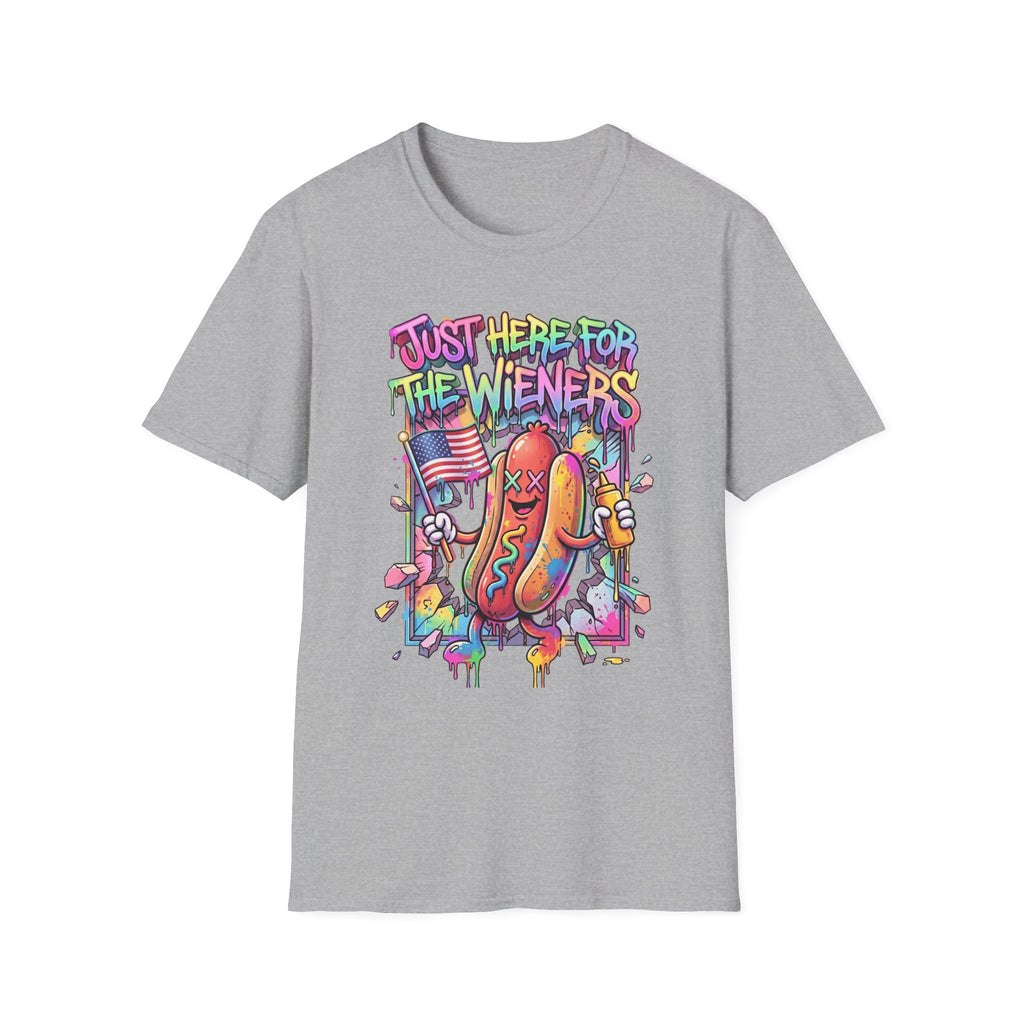 Just Here For The Wieners T-Shirt