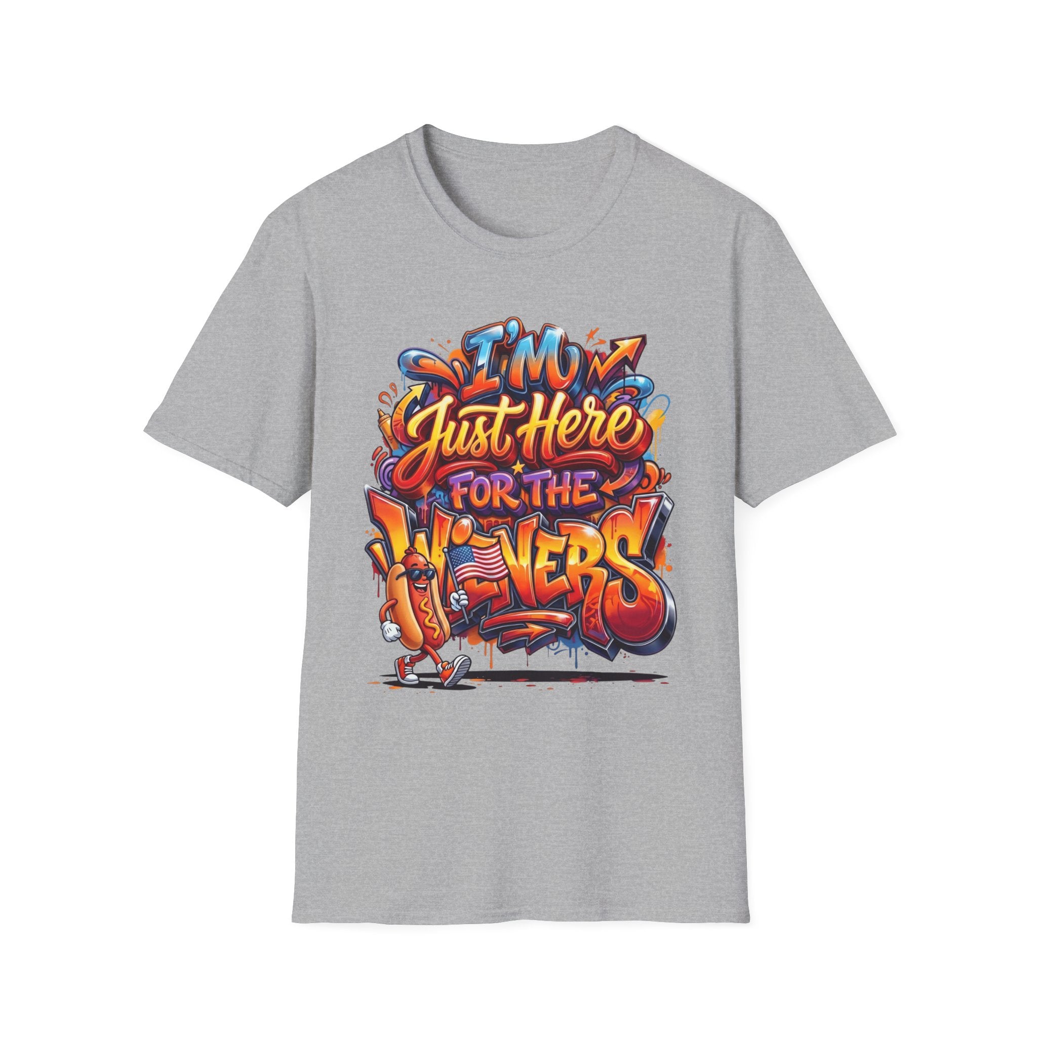Just Here For The Wieners T-Shirt