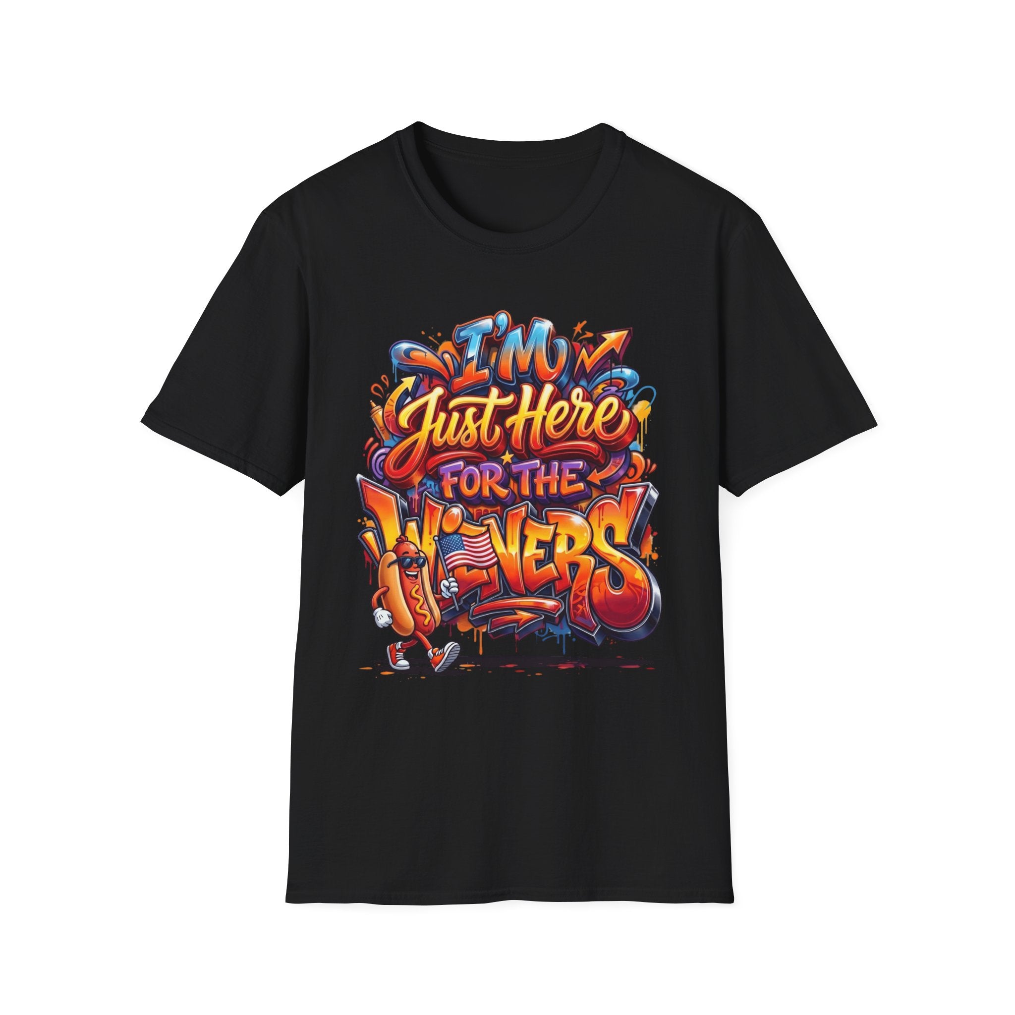 Just Here For The Wieners T-Shirt