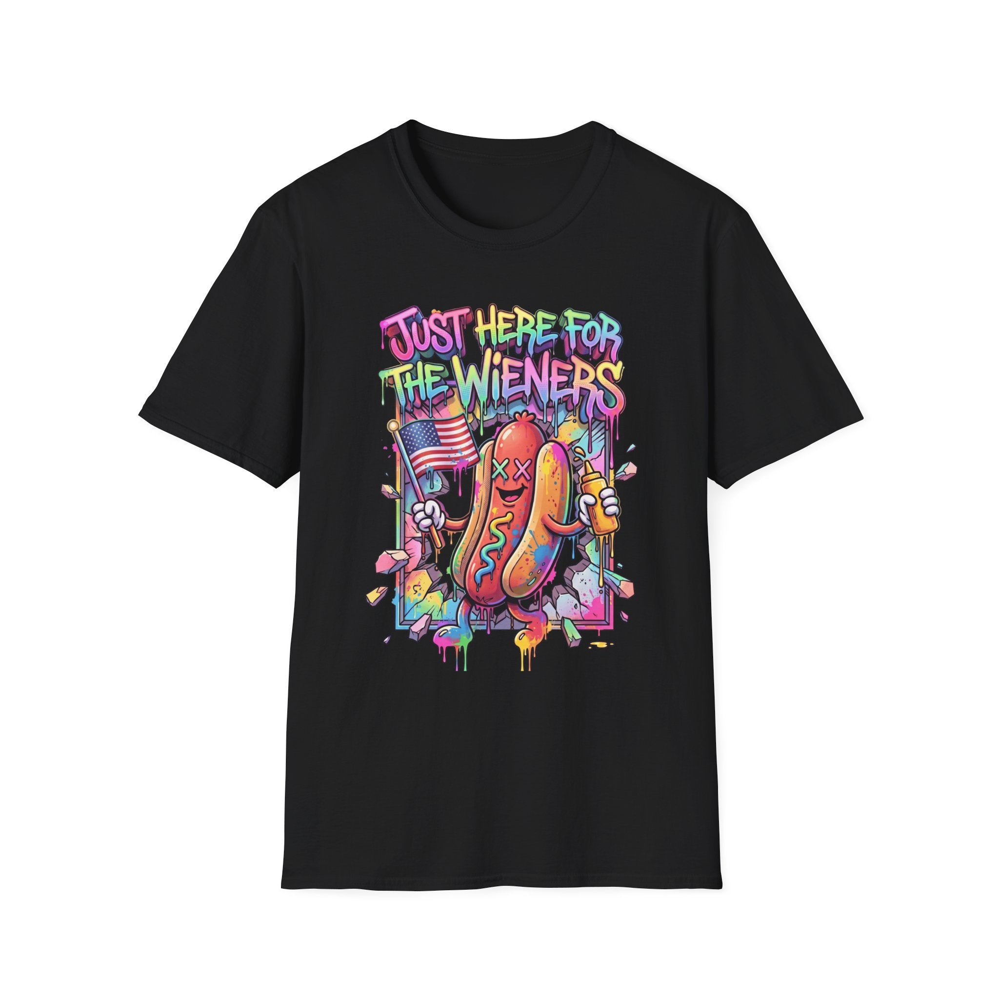 Just Here For The Wieners T-Shirt