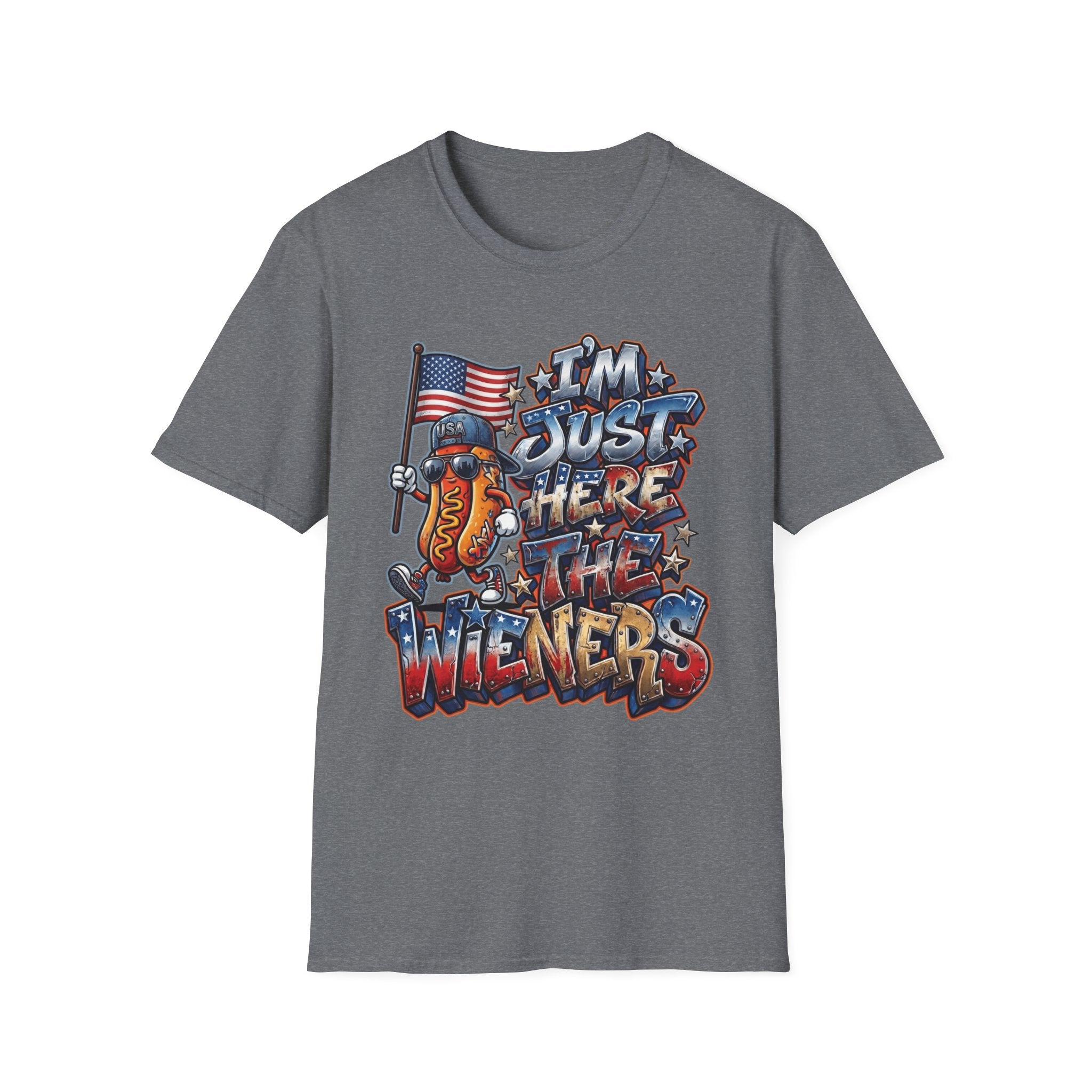 Just Here For The Wieners T-Shirt
