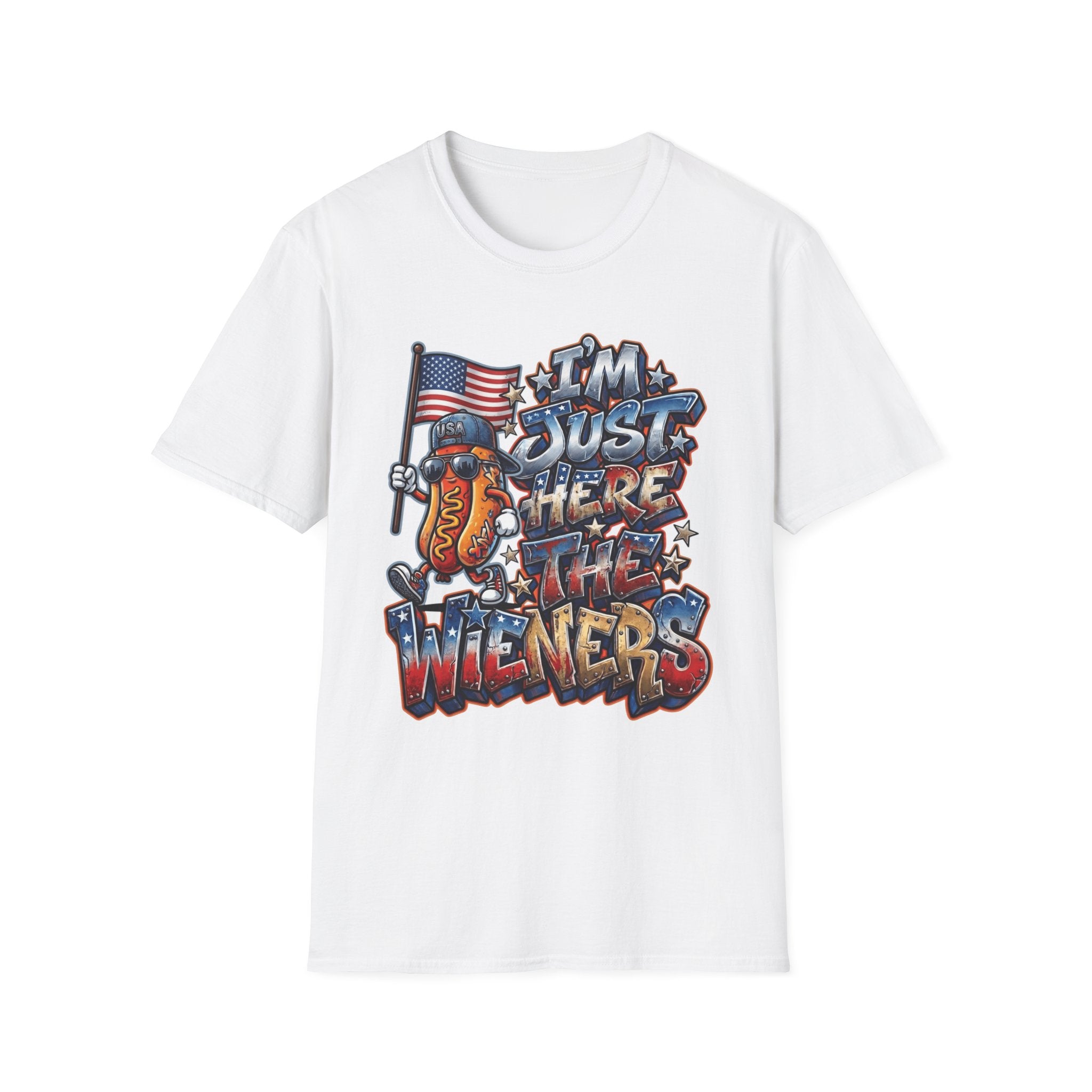 Just Here For The Wieners T-Shirt