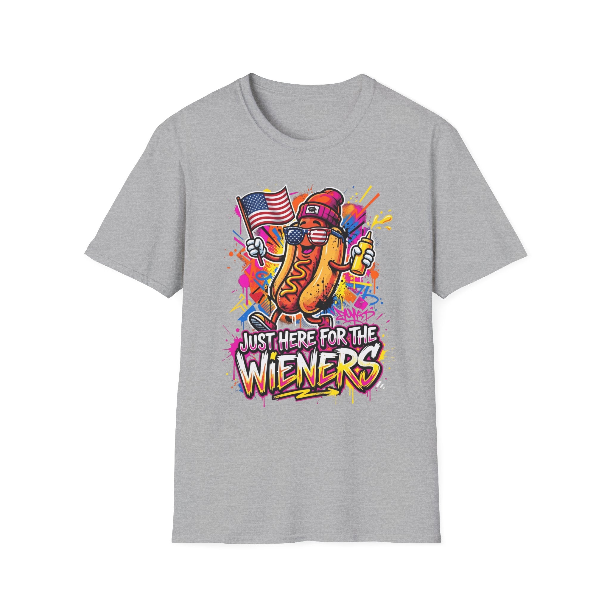 Just Here For The Wieners T-Shirt