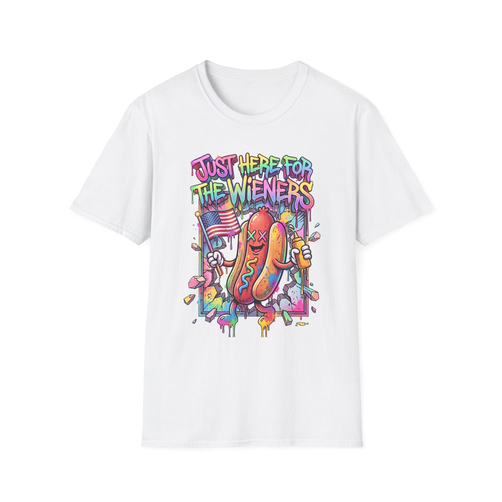 Just Here For The Wieners T-Shirt