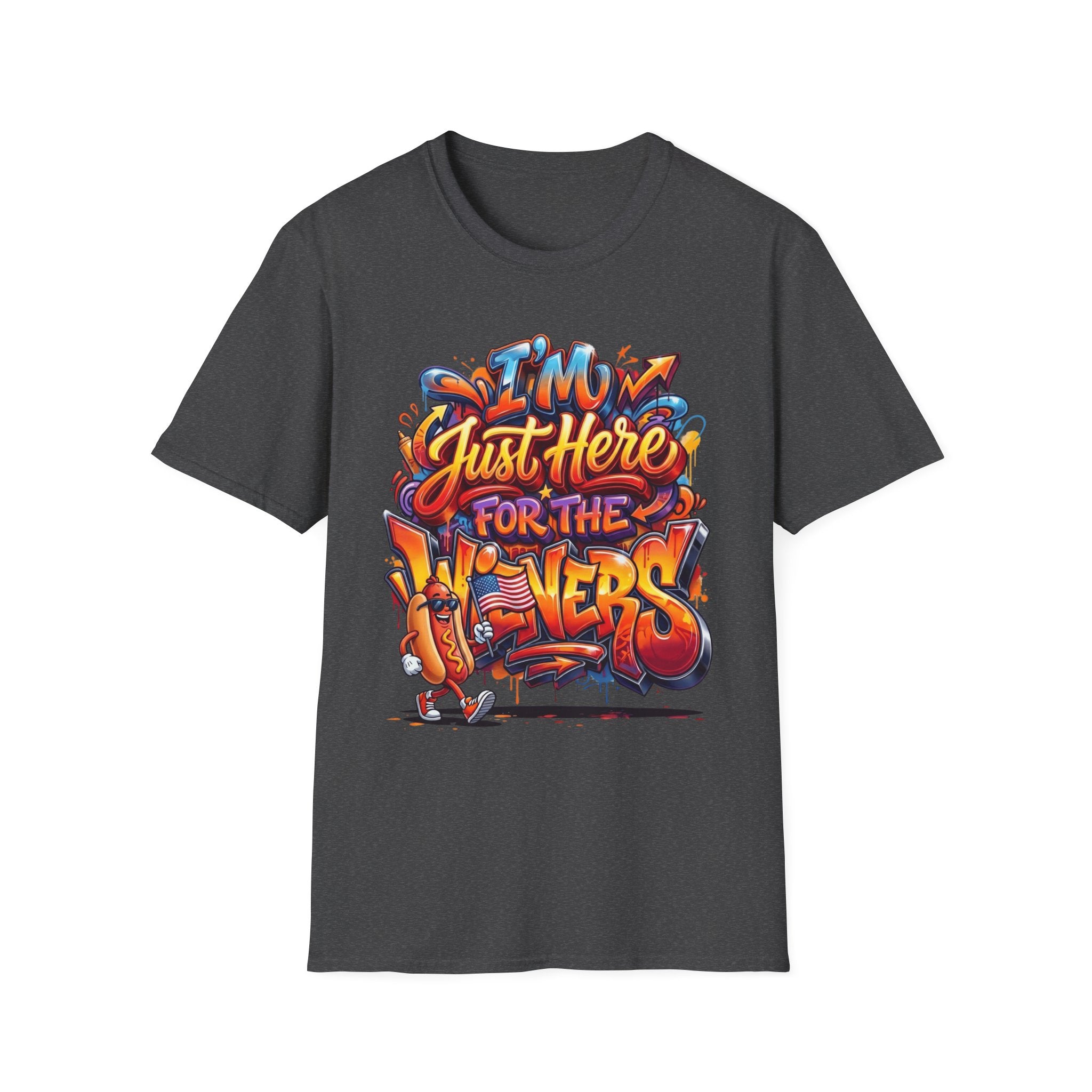 Just Here For The Wieners T-Shirt