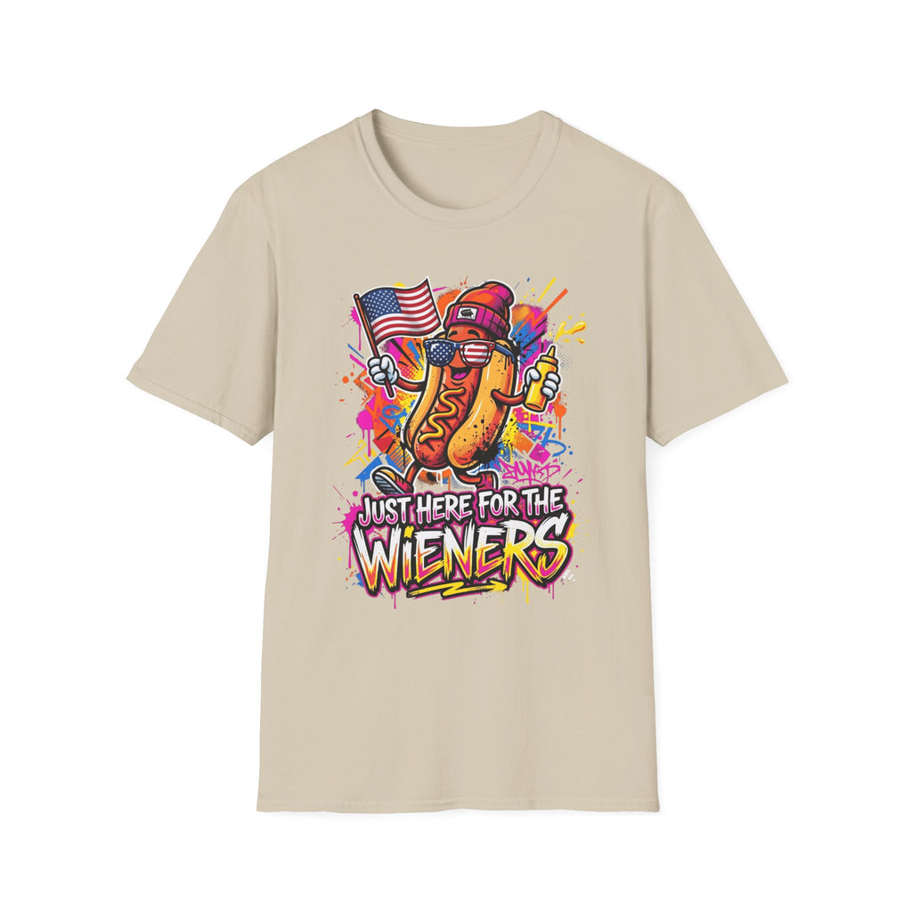 Just Here For The Wieners T-Shirt