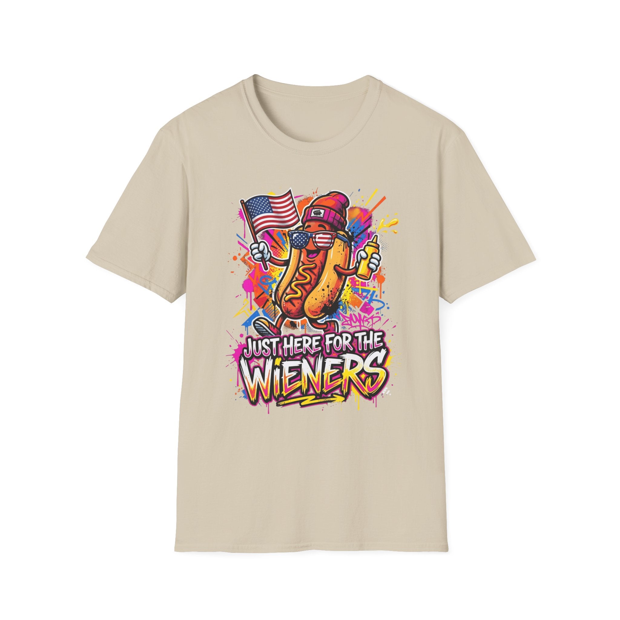 Just Here For The Wieners T-Shirt