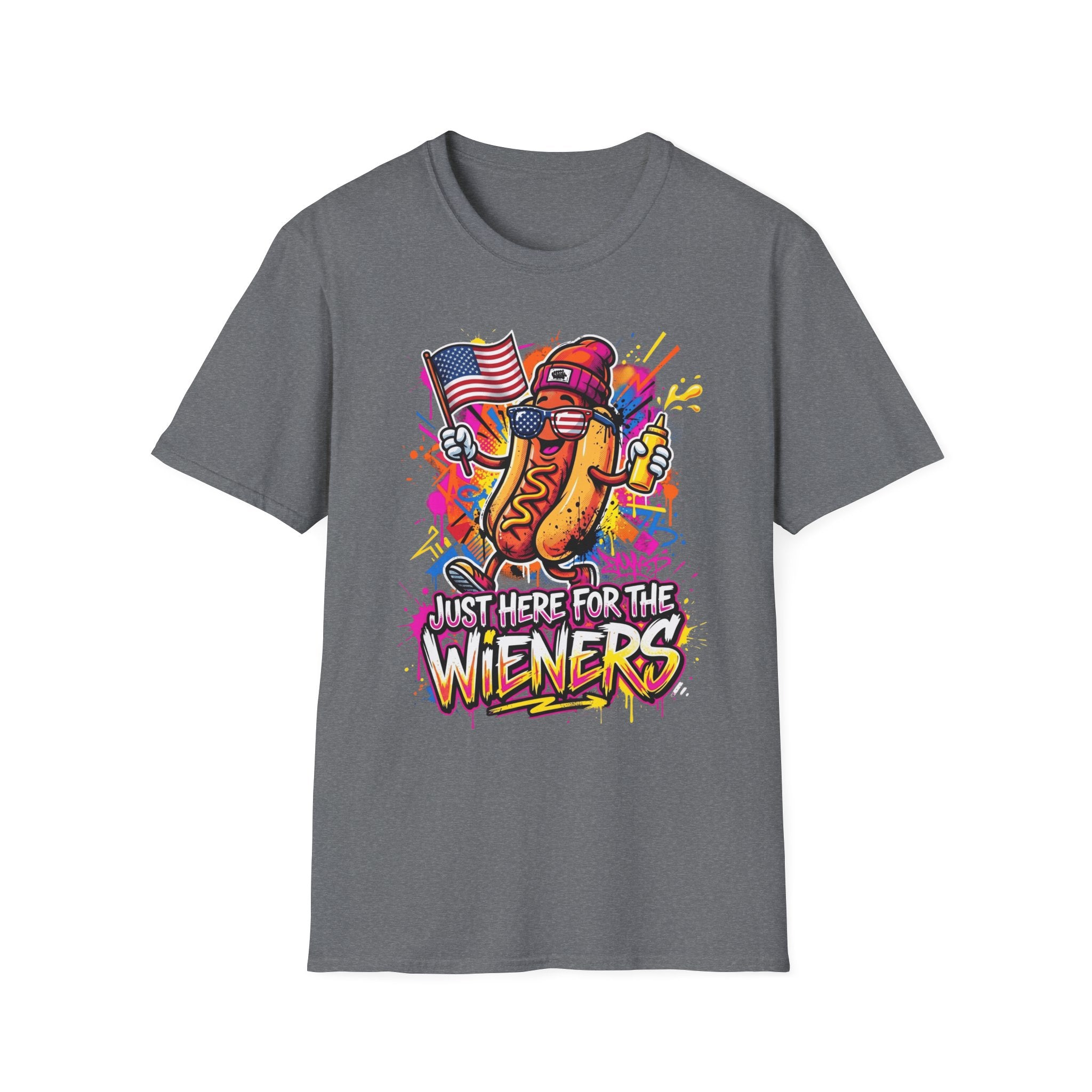 Just Here For The Wieners T-Shirt