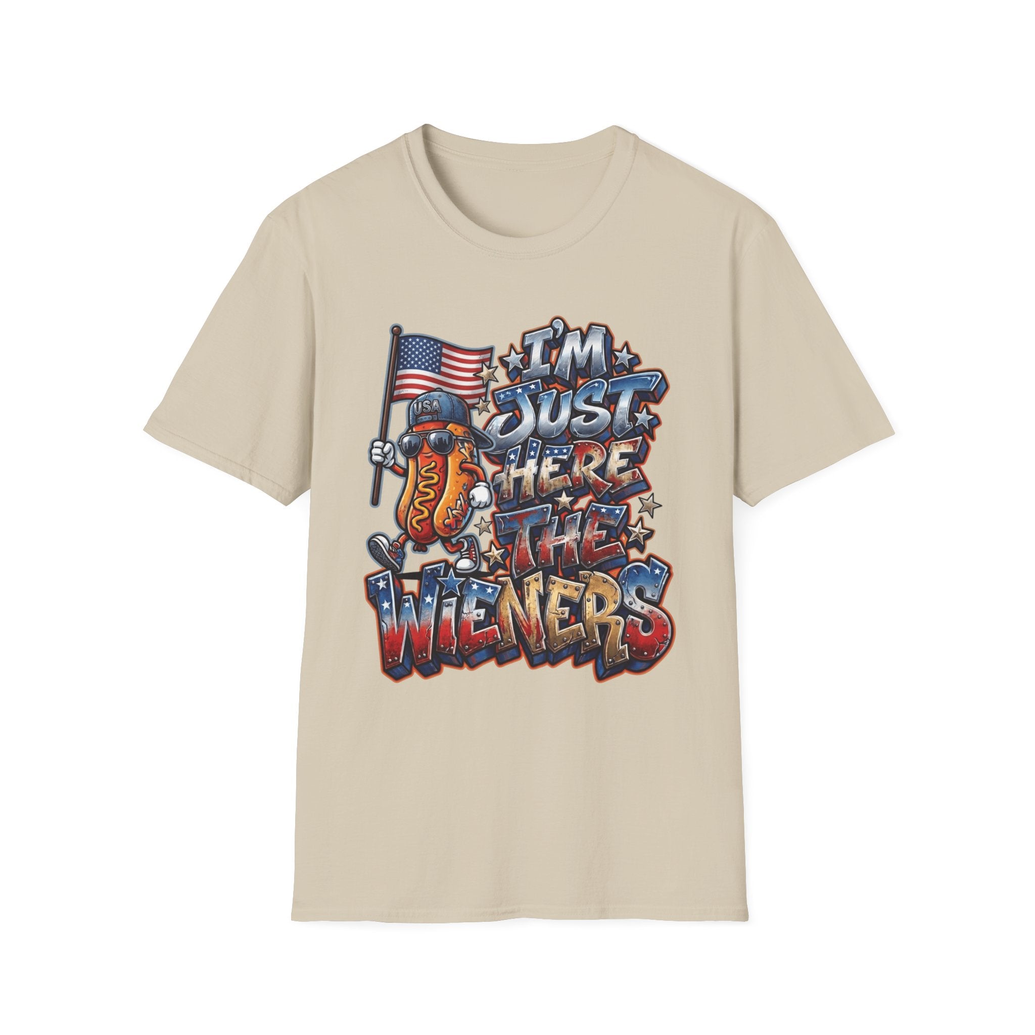 Just Here For The Wieners T-Shirt