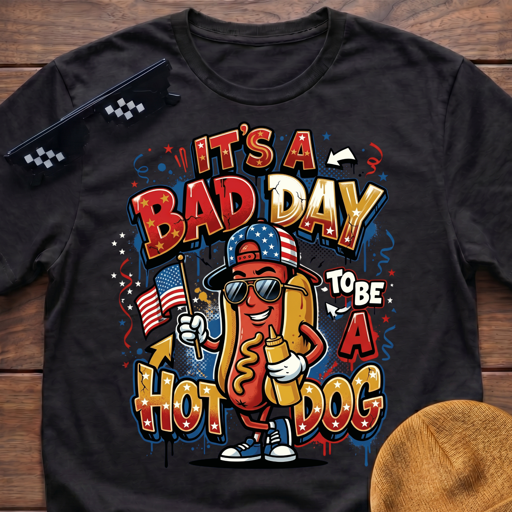 Bad Day To Be A Hot Dog T-Shirt