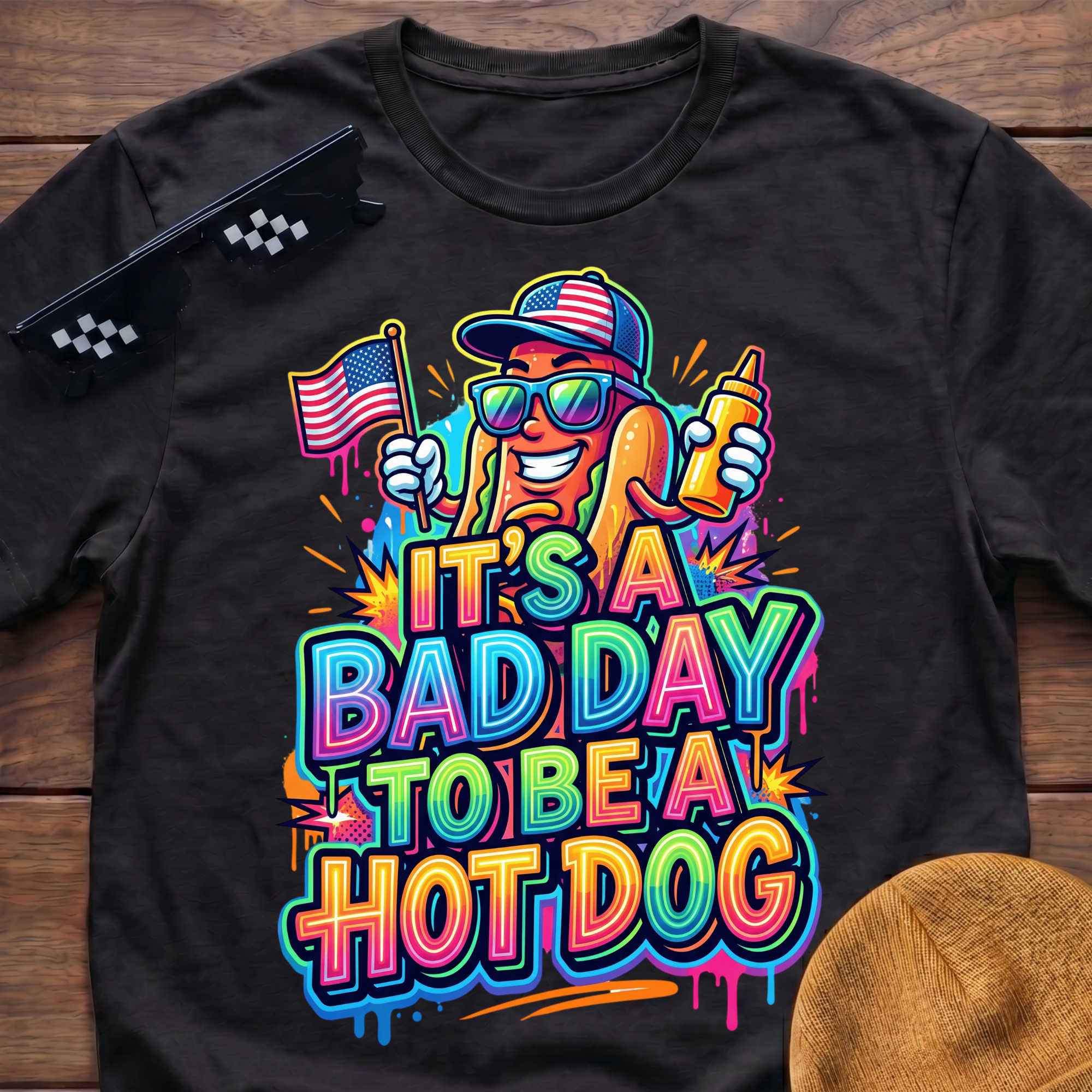 Bad Day To Be A Hot Dog T-Shirt