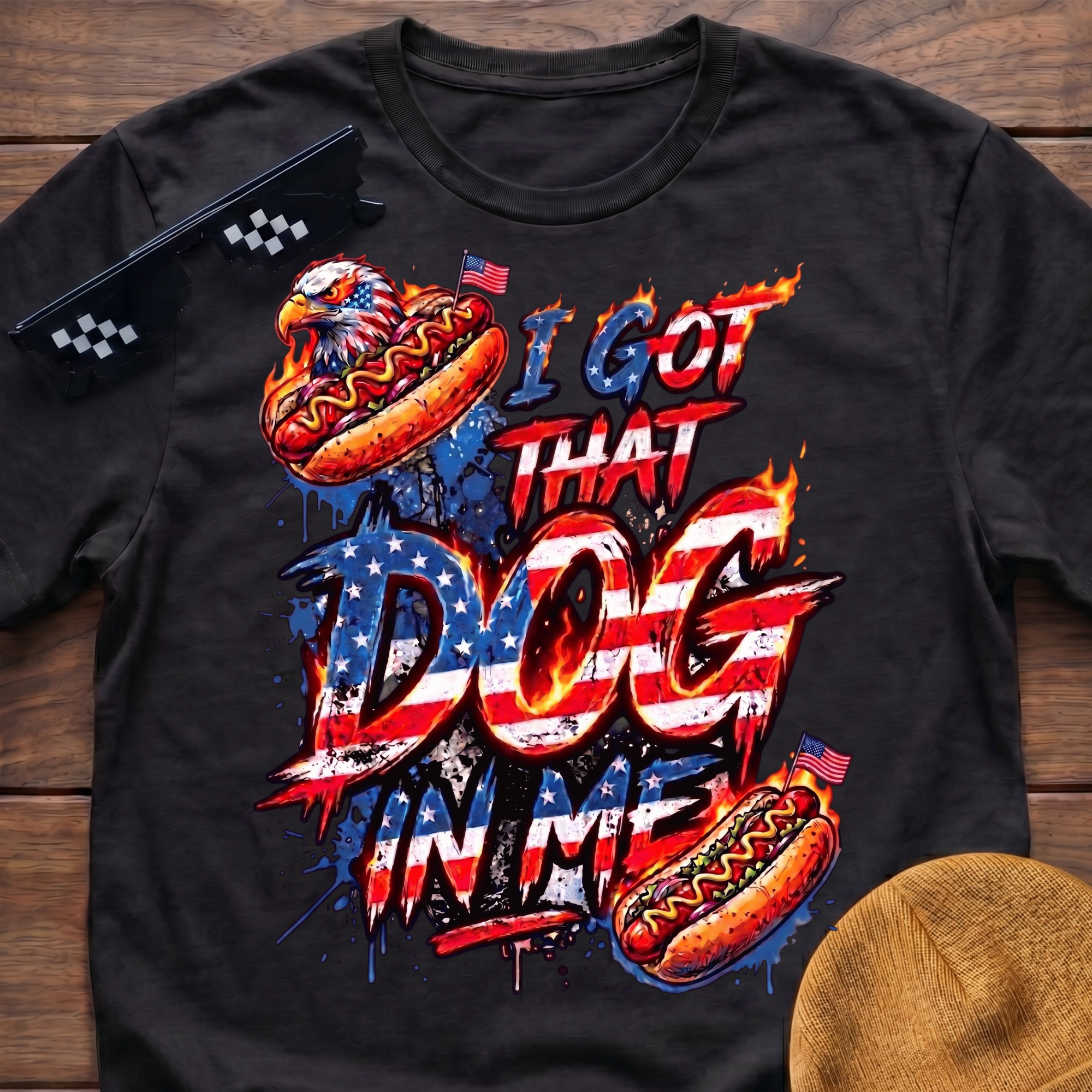 I Got That Dog In Me Funny Hot Dog T-Shirt