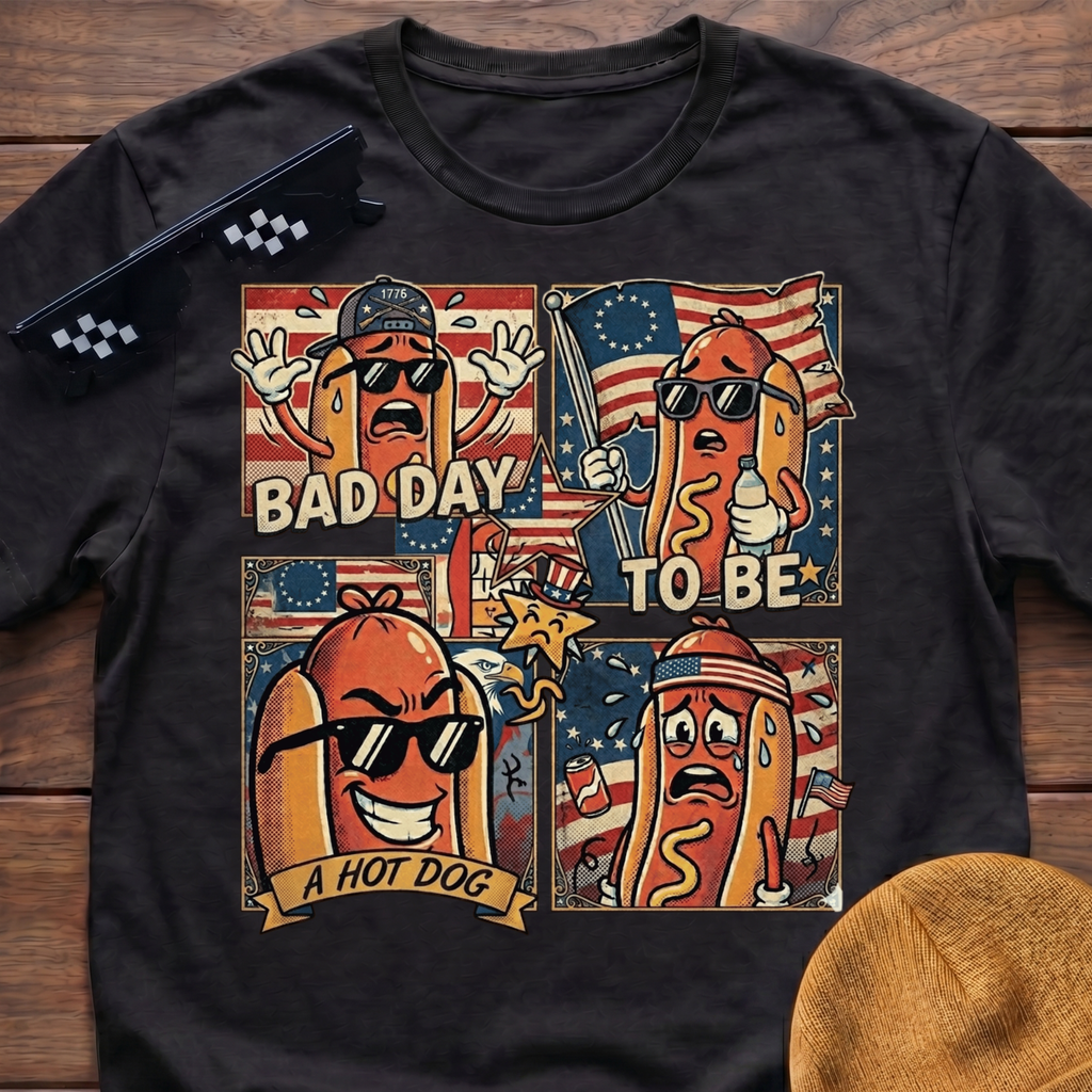 Bad Day To Be A Hot Dog T-Shirt