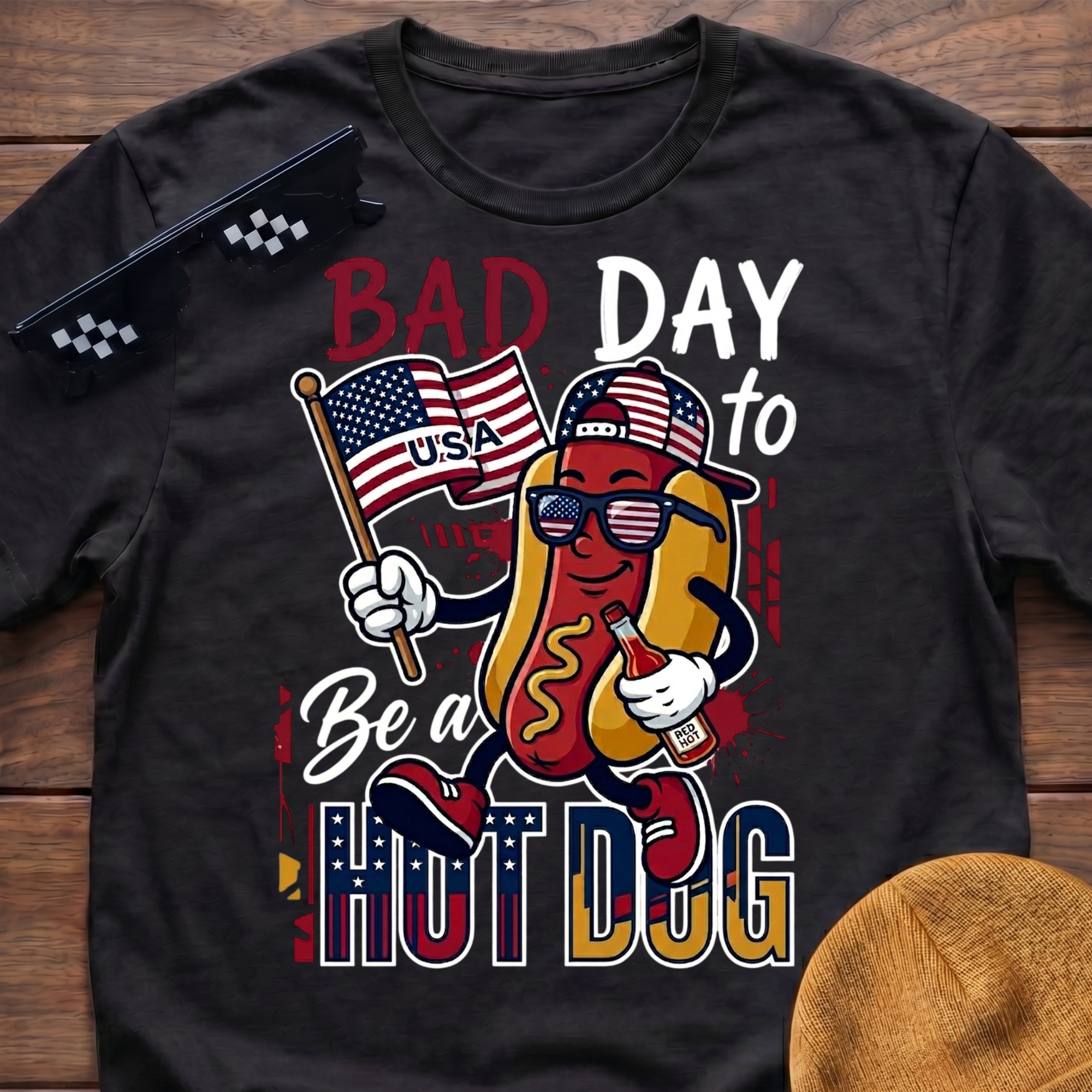 Bad Day To Be A Hot Dog T-Shirt