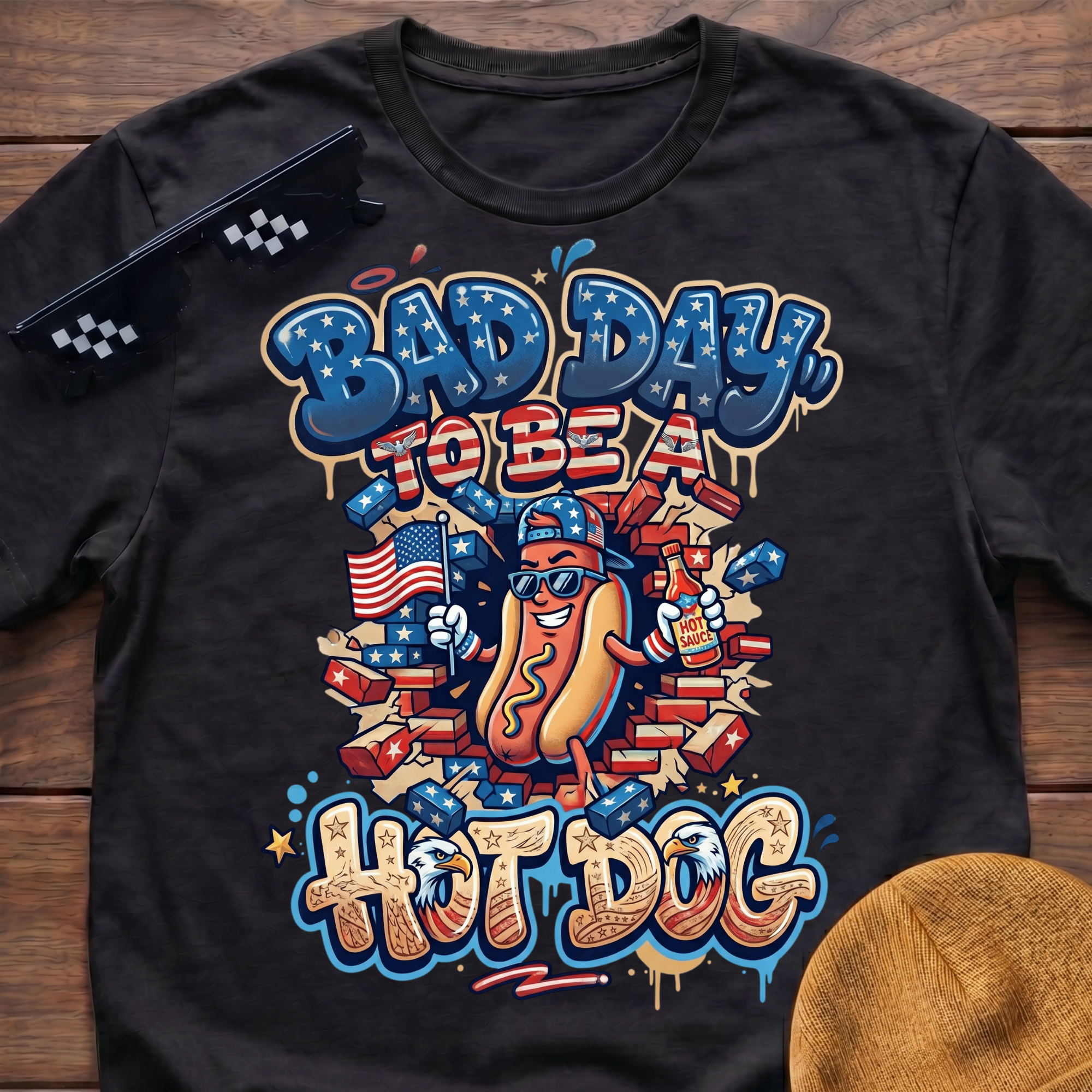 Bad Day To Be A Hot Dog T-Shirt