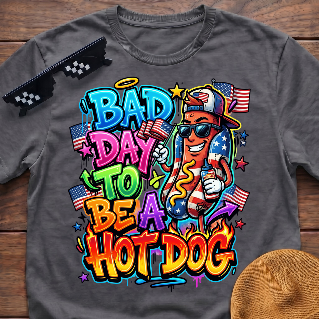 Bad Day To Be A Hot Dog T-Shirt