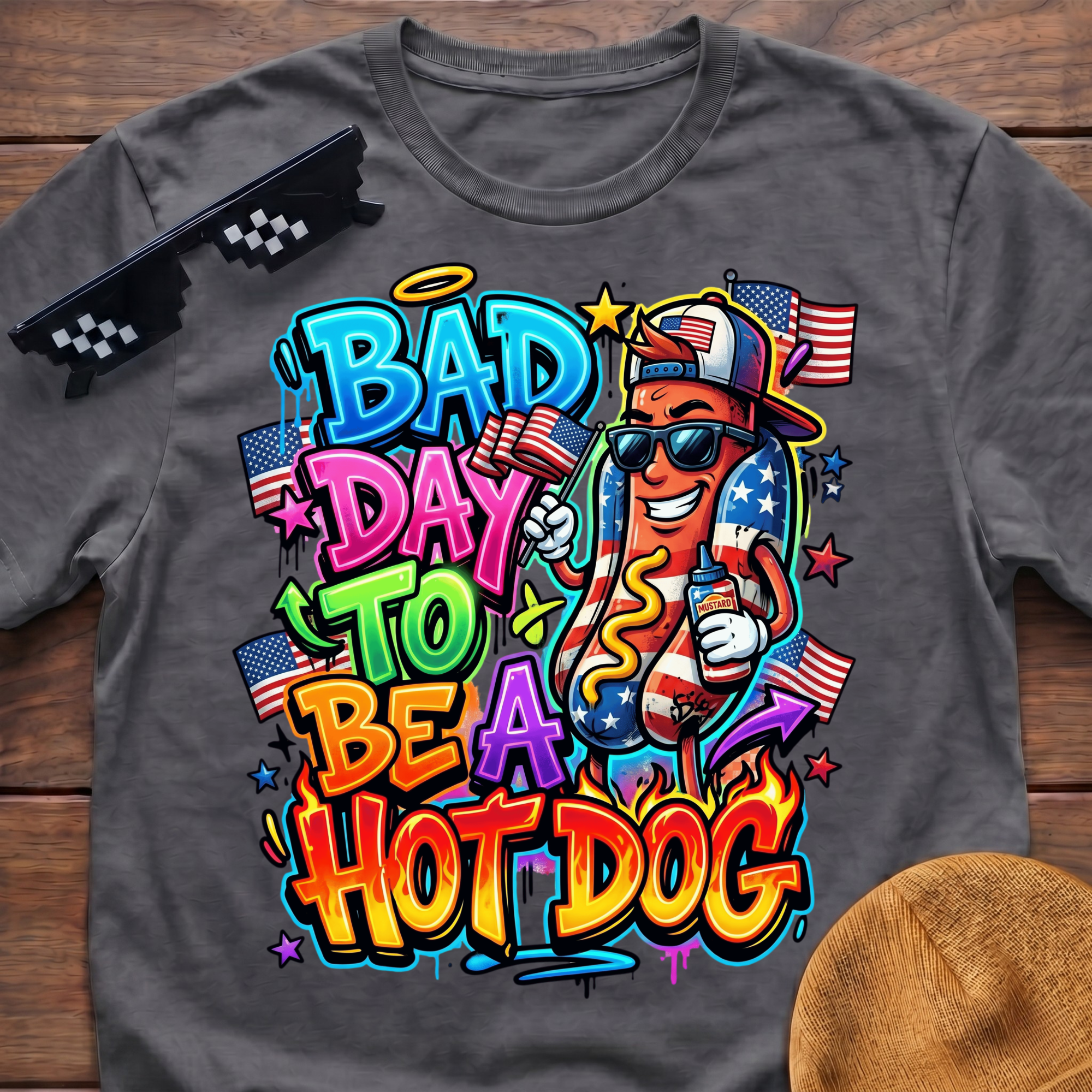 Bad Day To Be A Hot Dog T-Shirt
