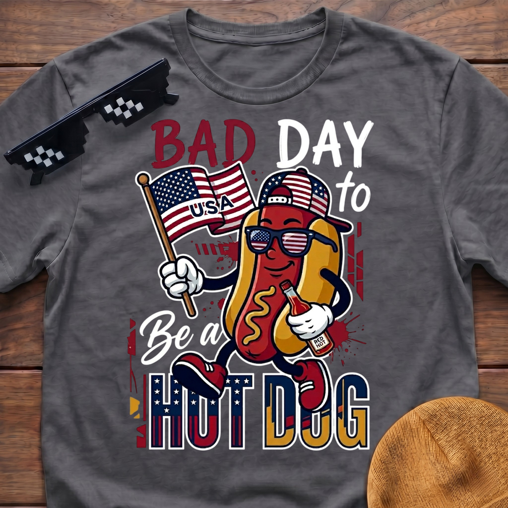 Bad Day To Be A Hot Dog T-Shirt