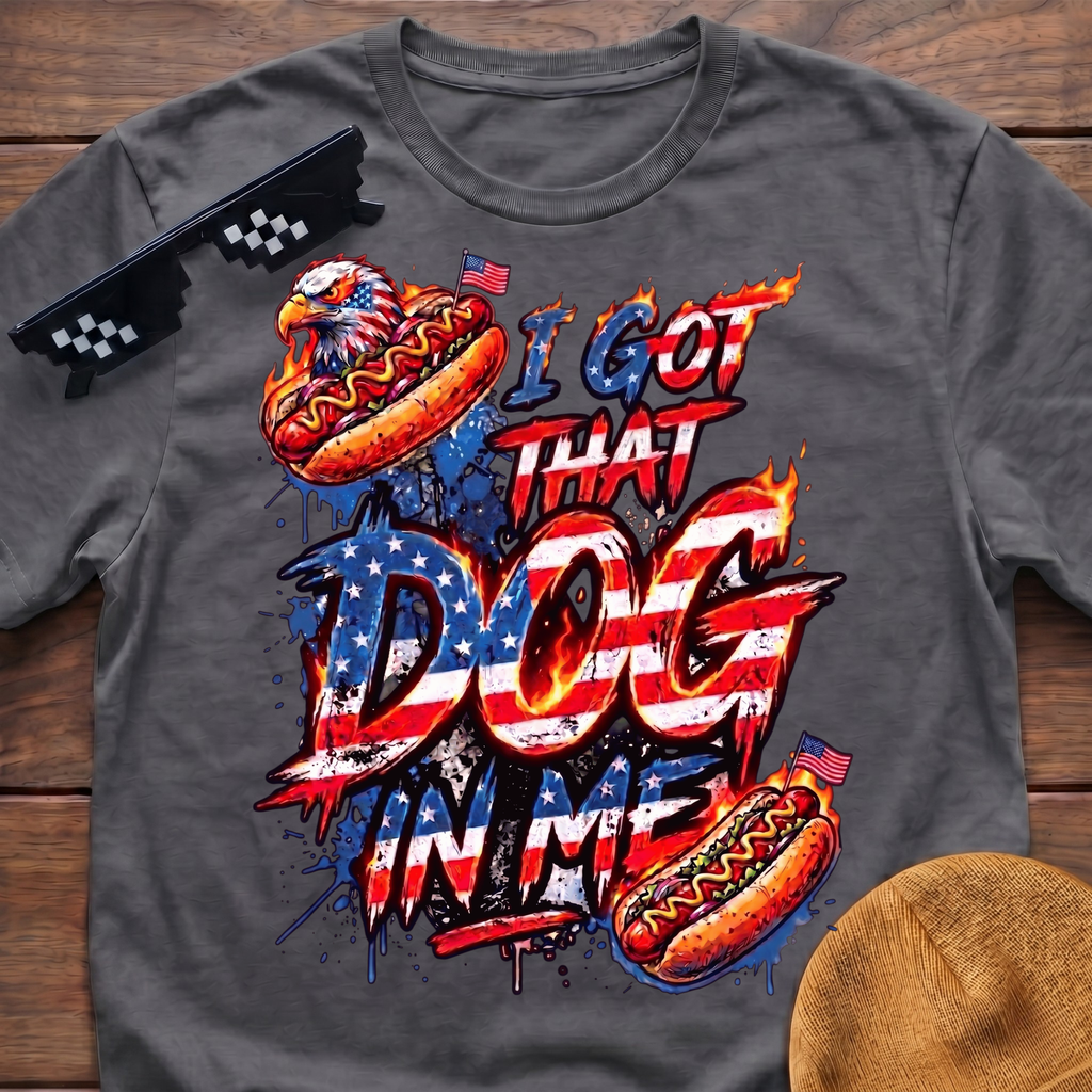 I Got That Dog In Me Funny Hot Dog T-Shirt