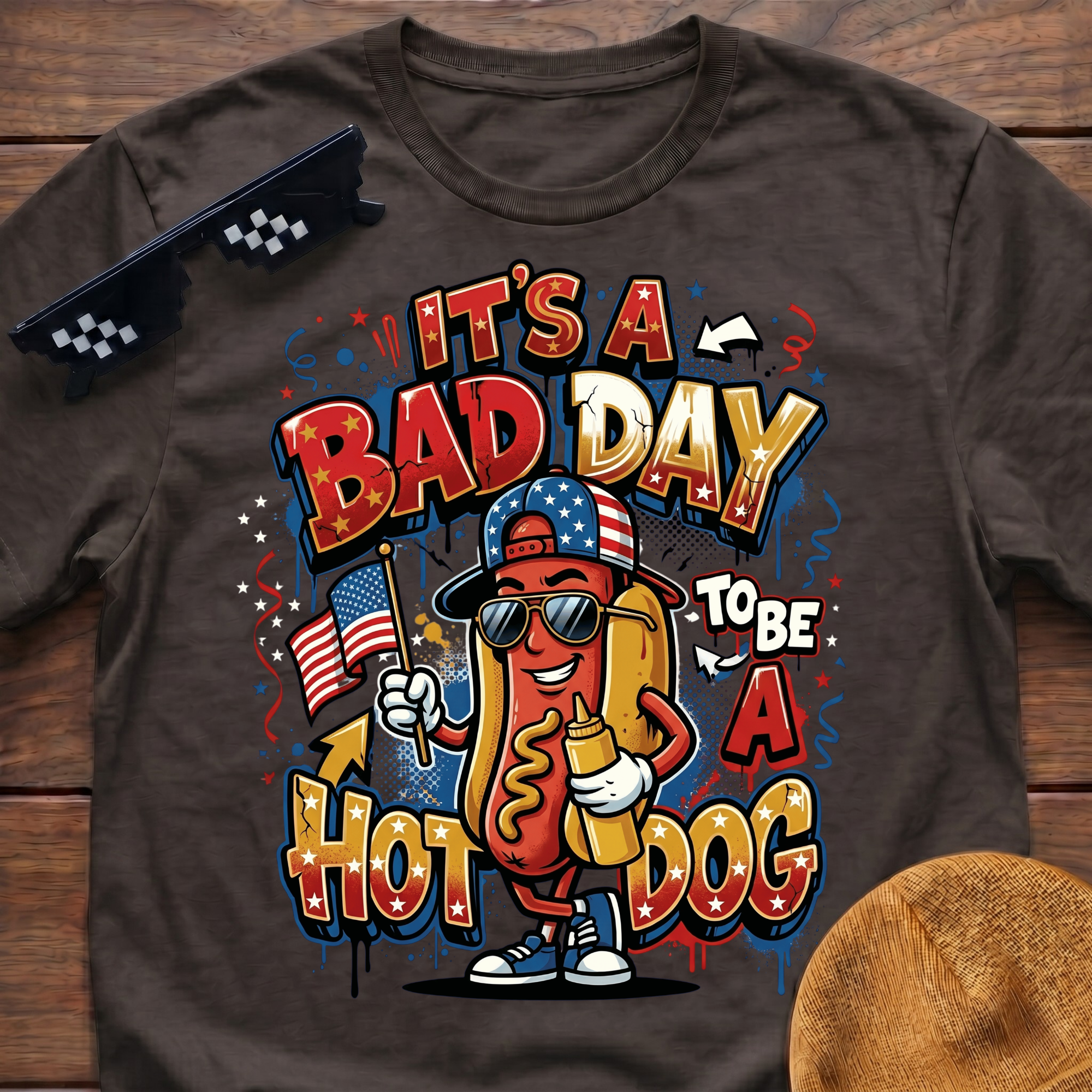 Bad Day To Be A Hot Dog T-Shirt