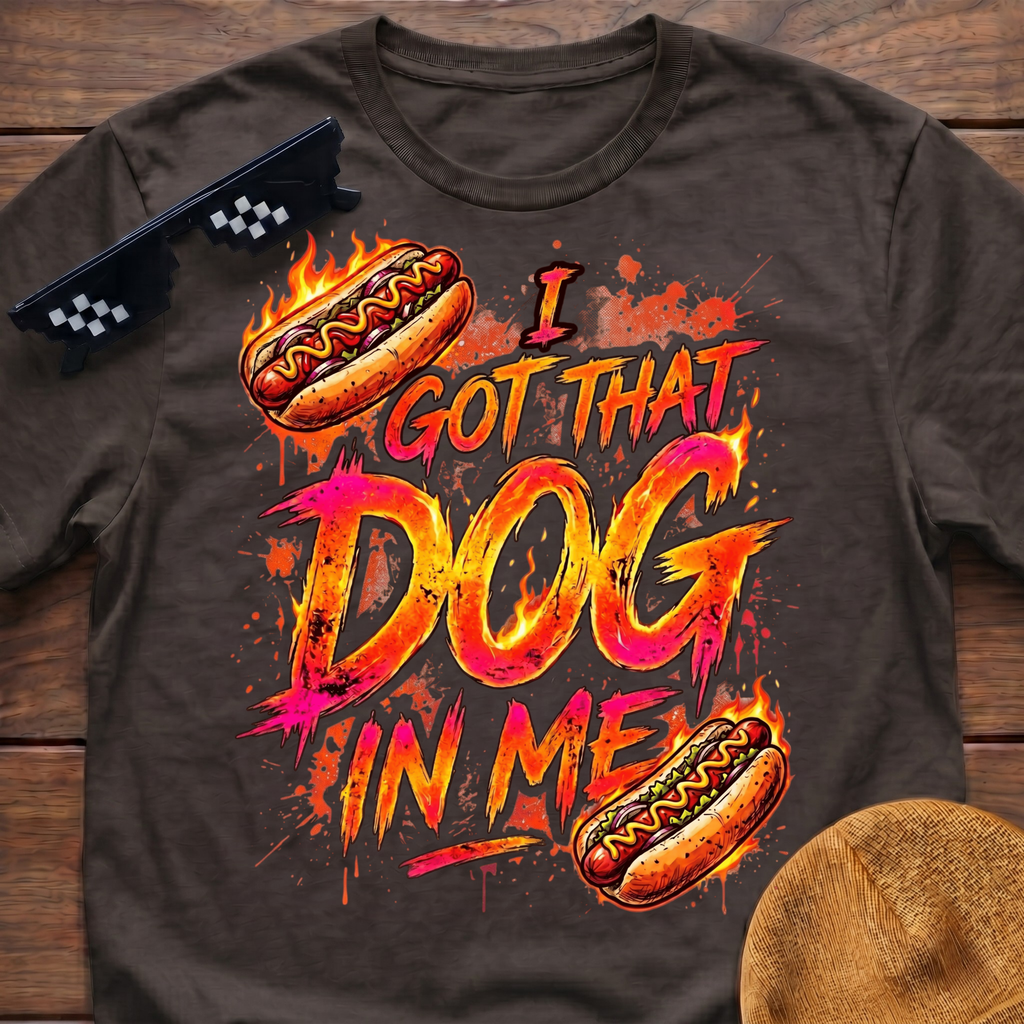 I Got That Dog In Me Funny Hot Dog T-Shirt