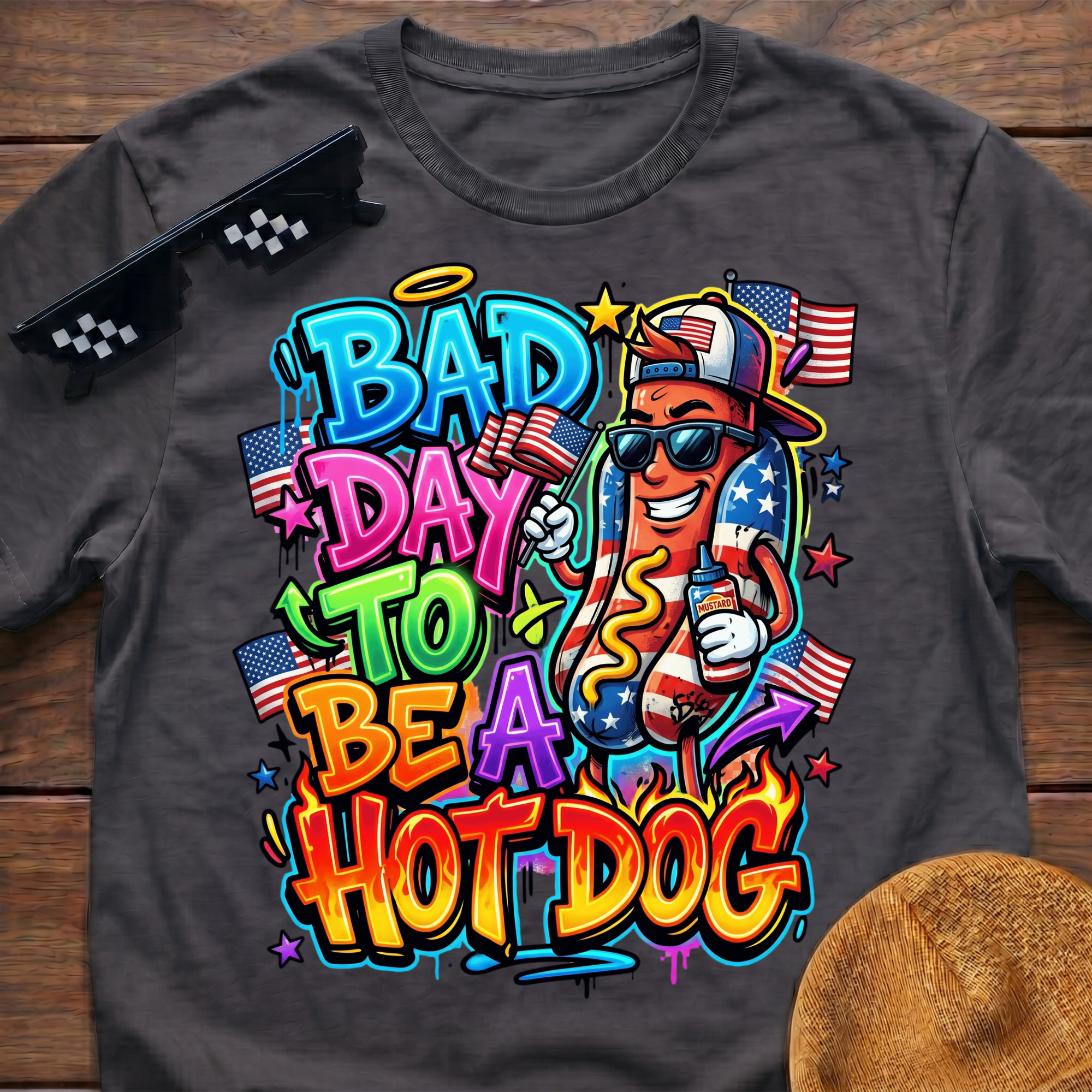 Bad Day To Be A Hot Dog T-Shirt