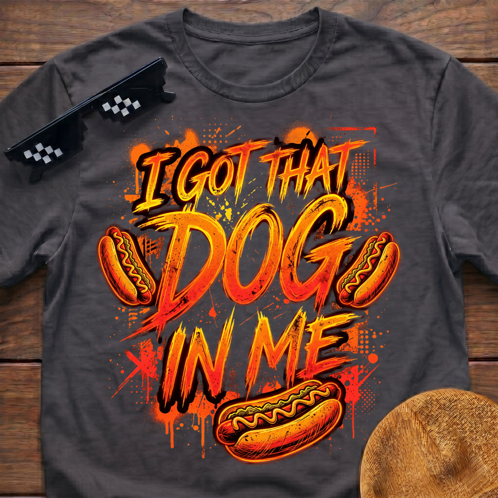 I Got That Dog In Me Funny Hot Dog T-Shirt