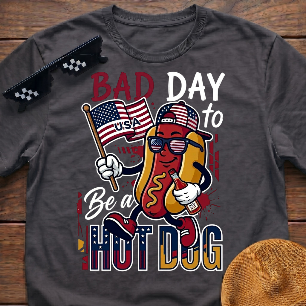 Bad Day To Be A Hot Dog T-Shirt