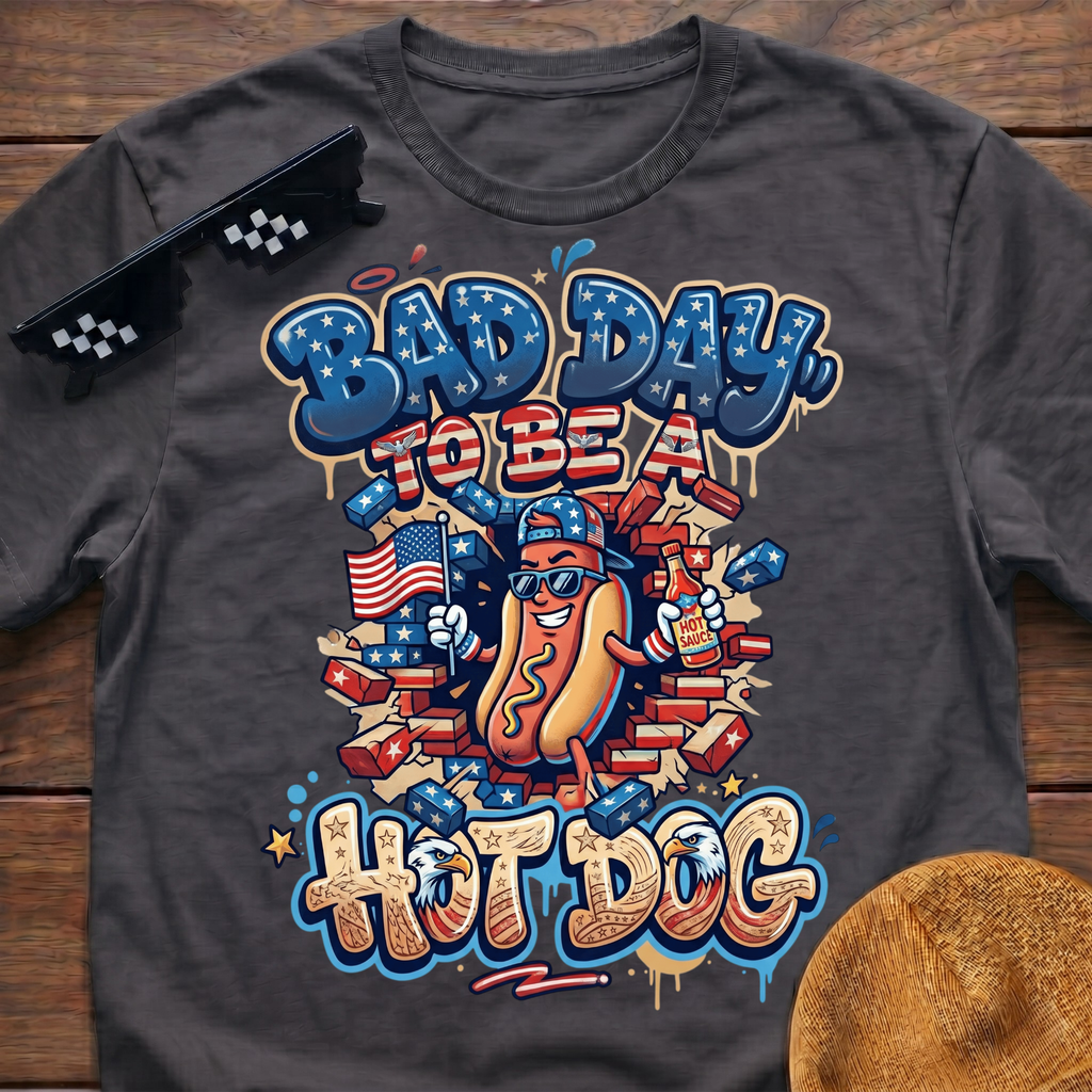 Bad Day To Be A Hot Dog T-Shirt