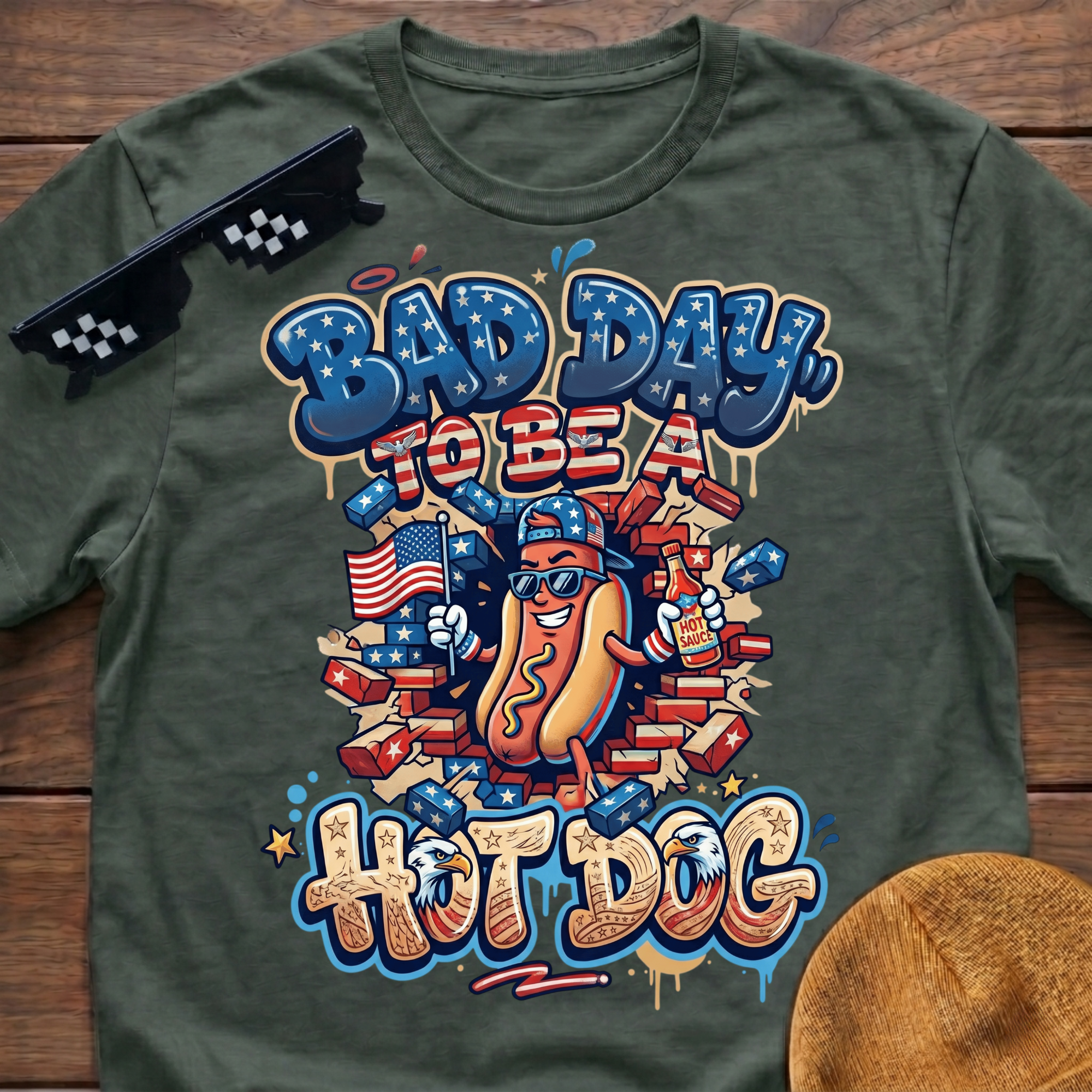 Bad Day To Be A Hot Dog T-Shirt