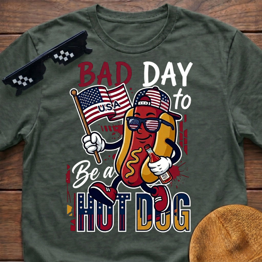 Bad Day To Be A Hot Dog T-Shirt