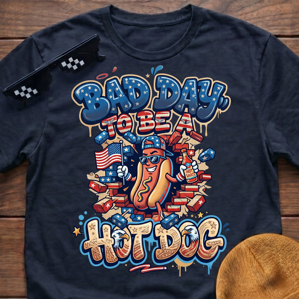 Bad Day To Be A Hot Dog T-Shirt