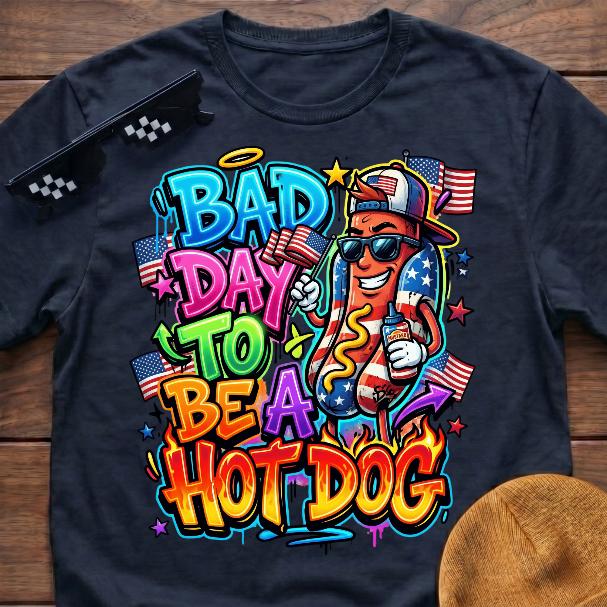 Bad Day To Be A Hot Dog T-Shirt