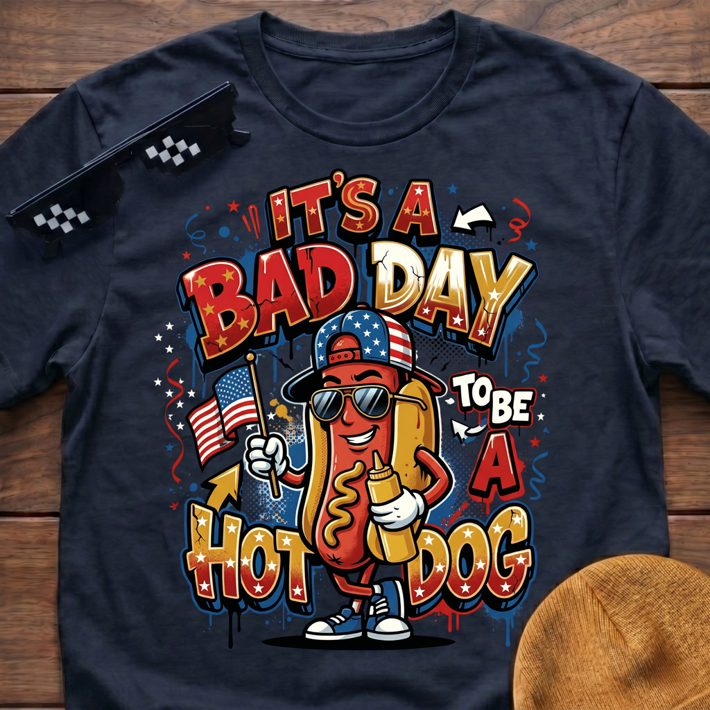 Bad Day To Be A Hot Dog T-Shirt