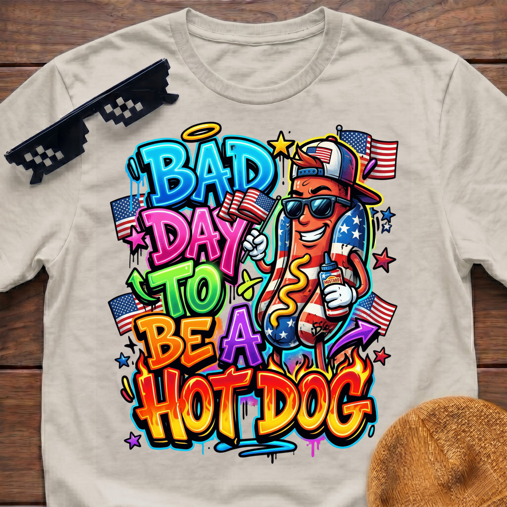 Bad Day To Be A Hot Dog T-Shirt