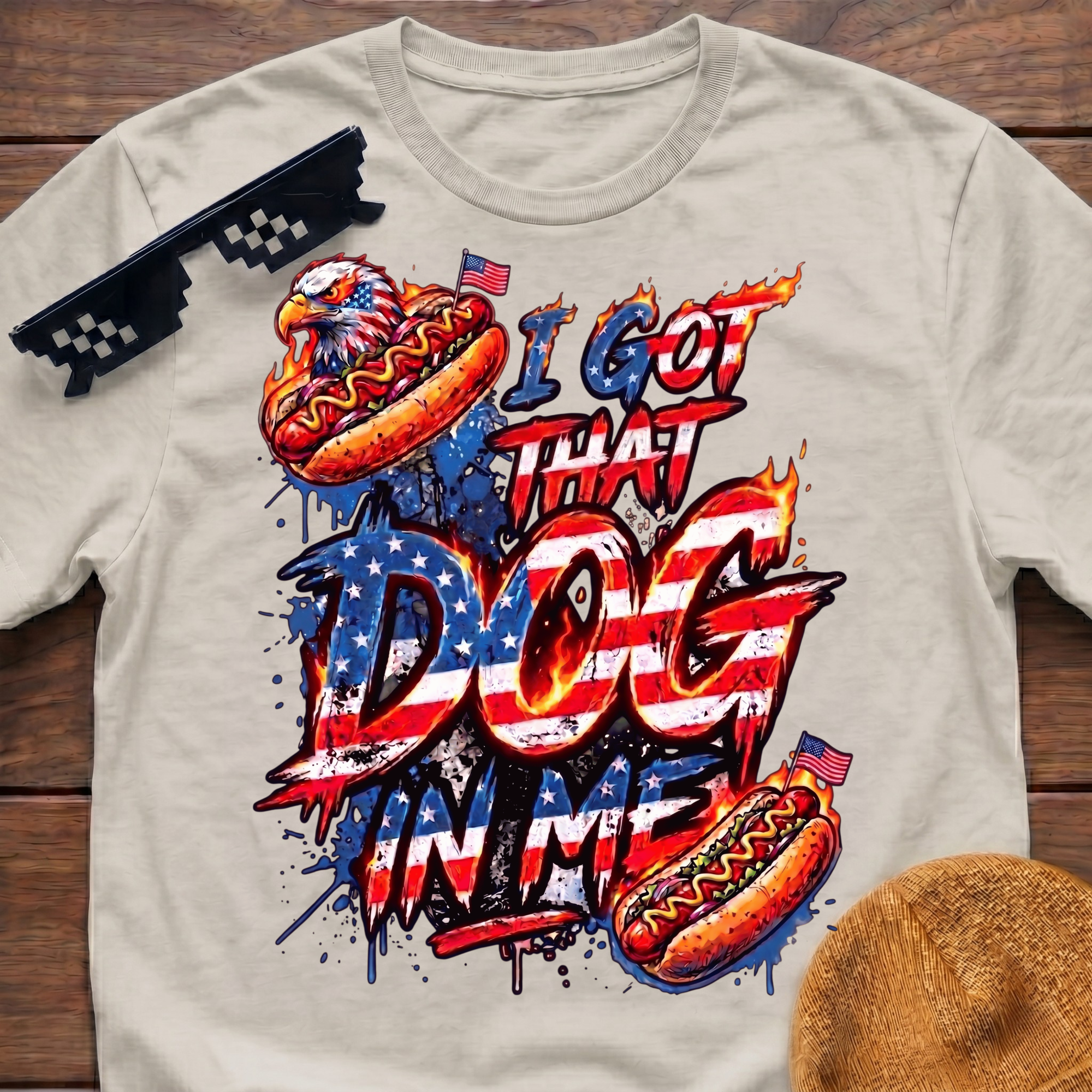 I Got That Dog In Me Funny Hot Dog T-Shirt