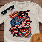 I Got That Dog In Me Funny Hot Dog T-Shirt