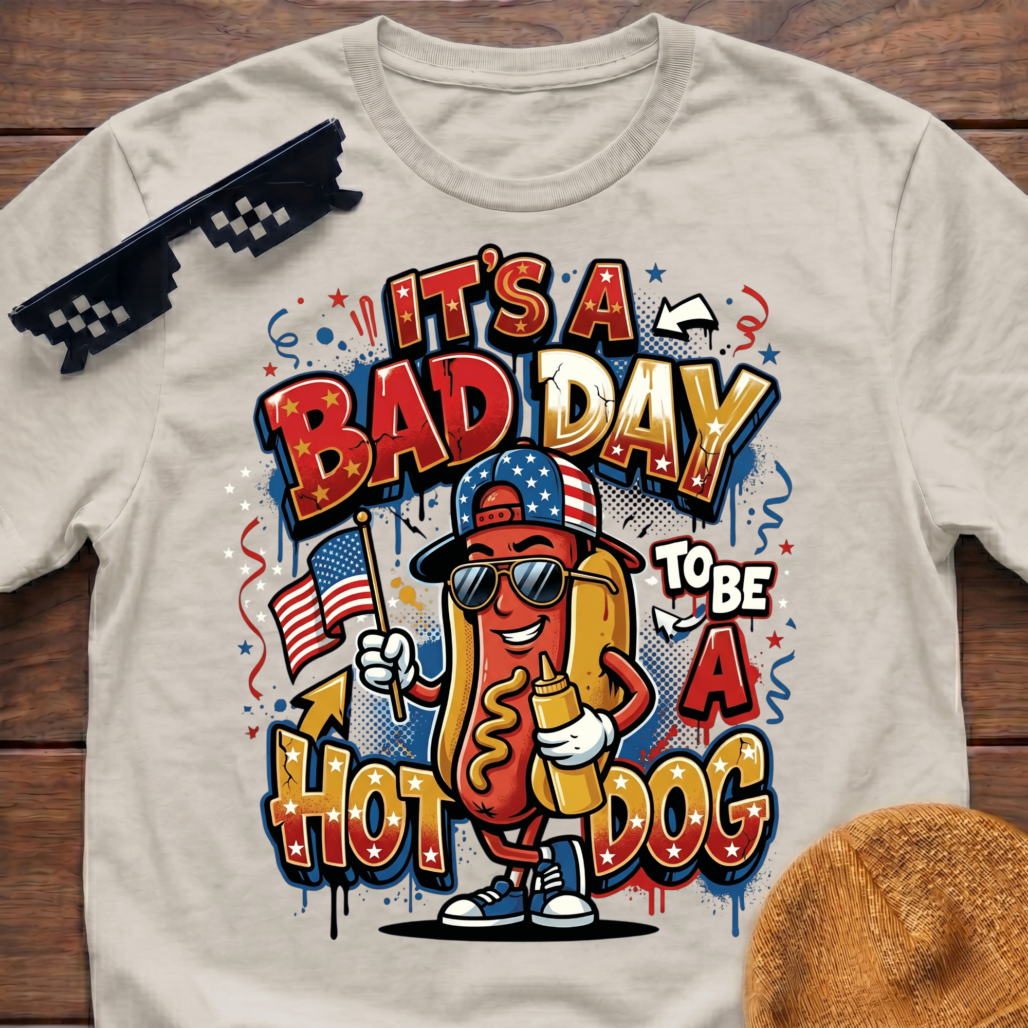 Bad Day To Be A Hot Dog T-Shirt