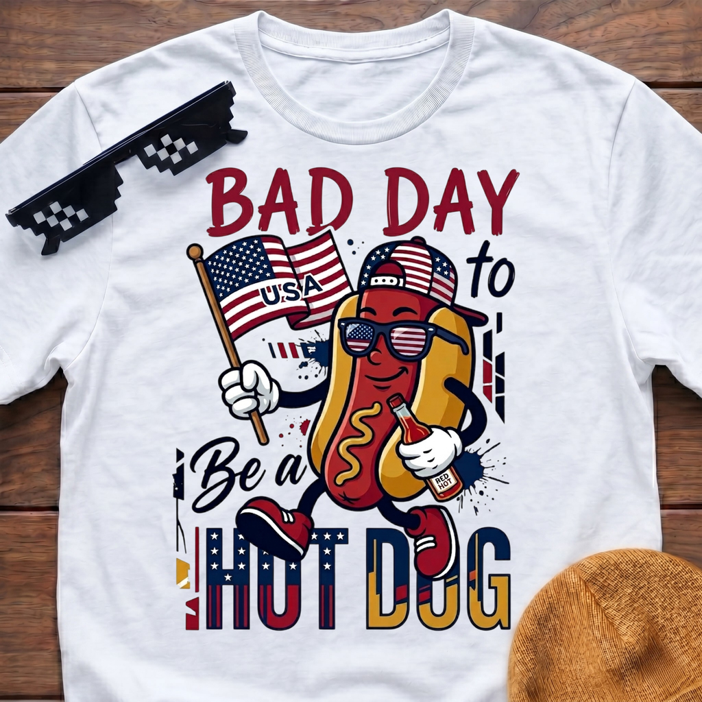 Bad Day To Be A Hot Dog T-Shirt