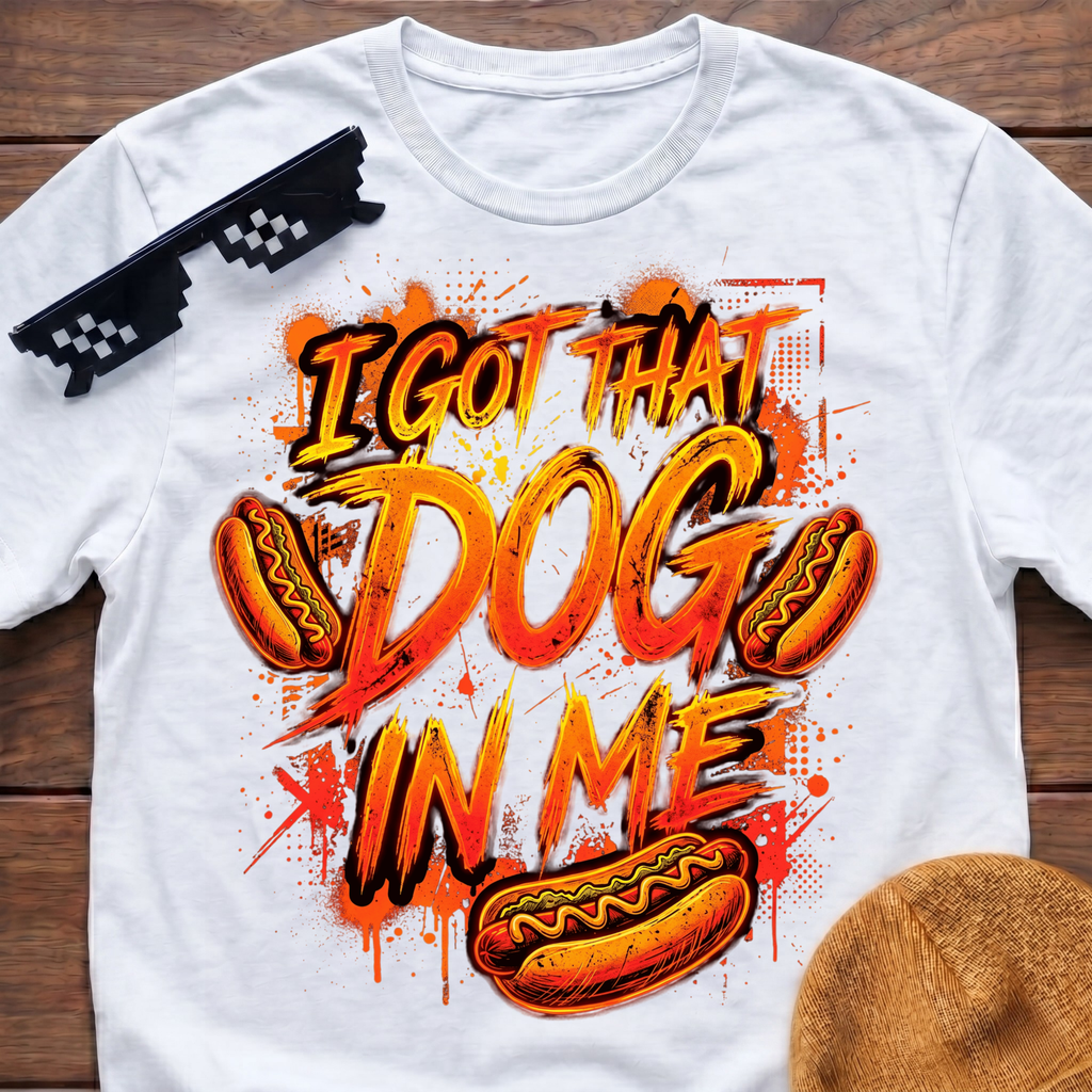 I Got That Dog In Me Funny Hot Dog T-Shirt