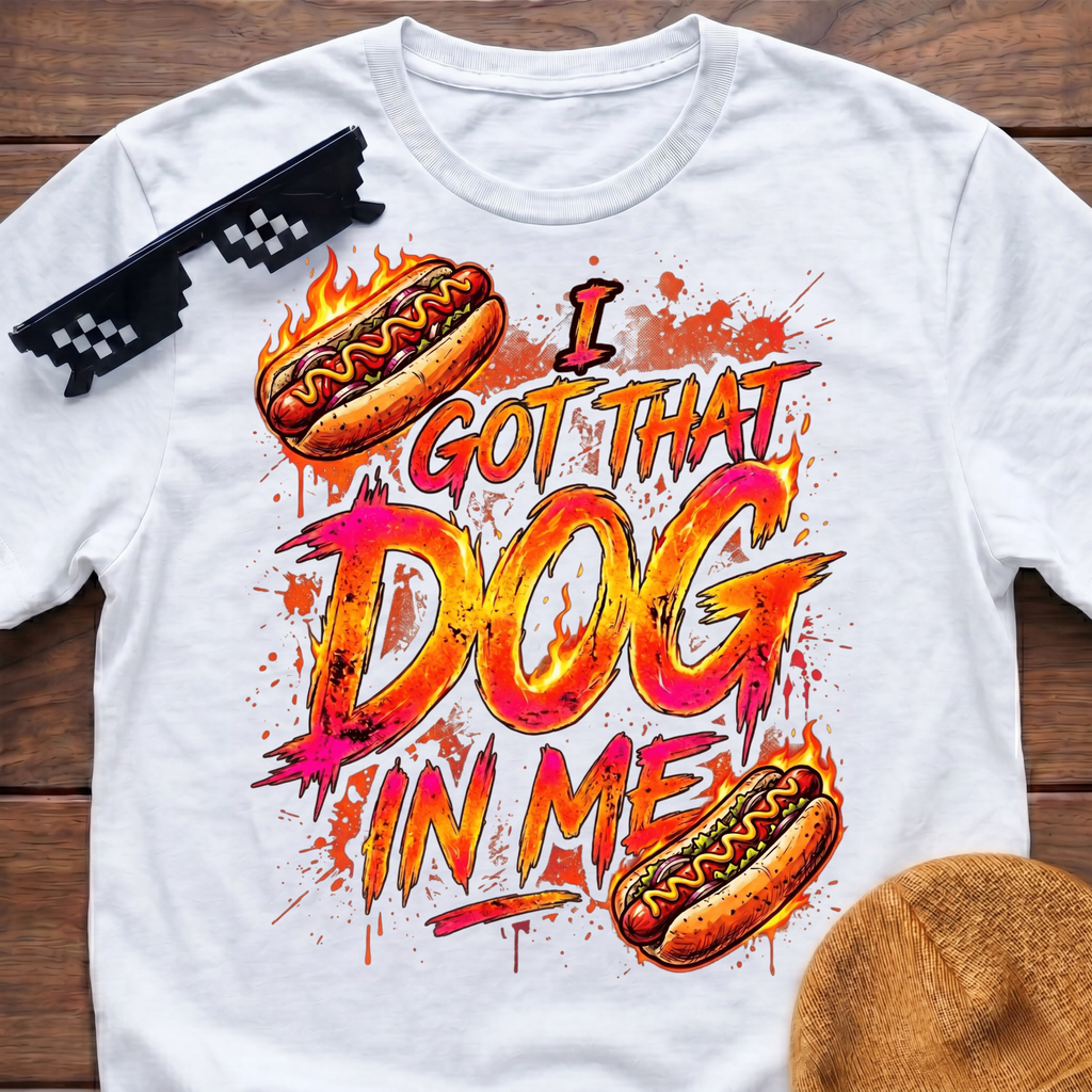 I Got That Dog In Me Funny Hot Dog T-Shirt