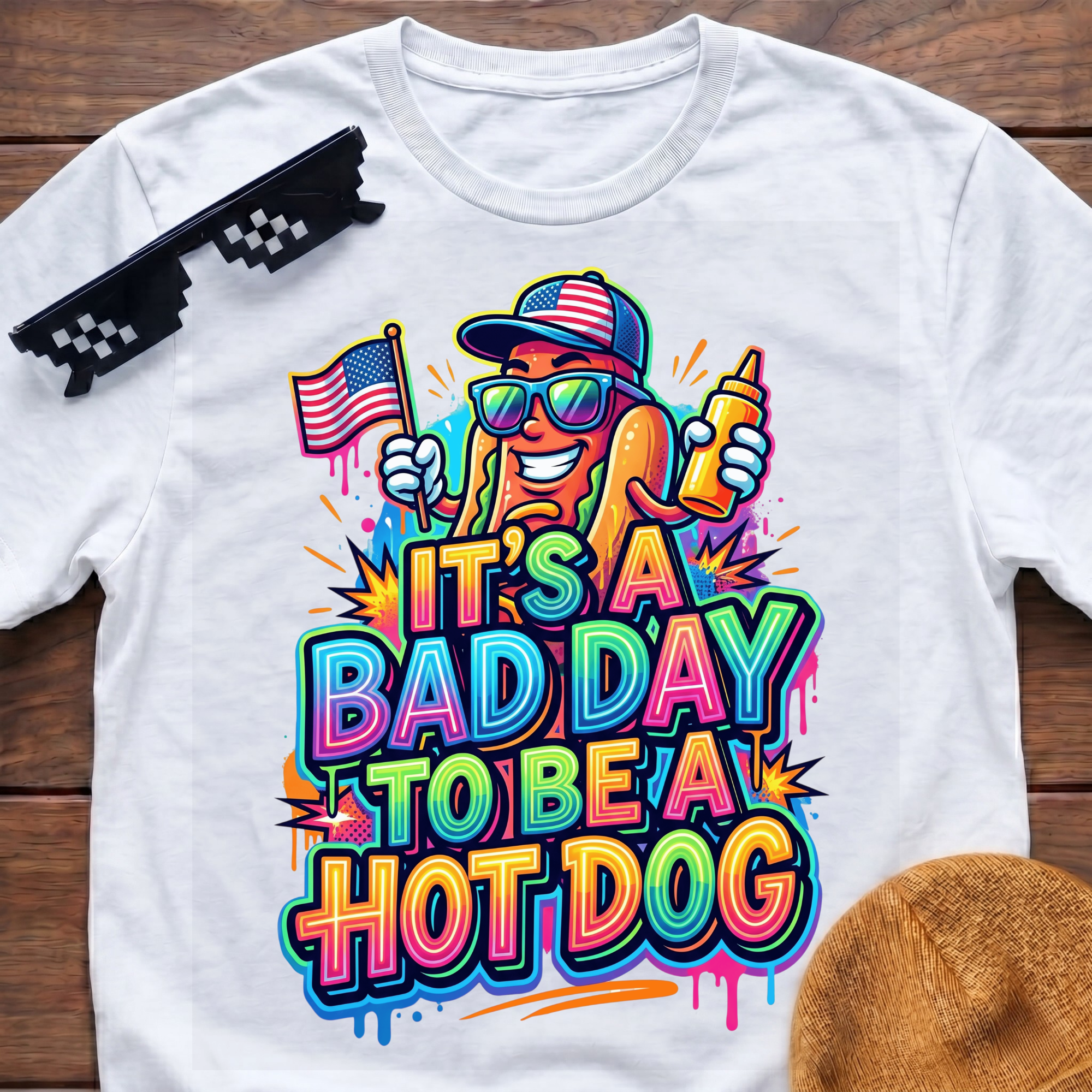 Bad Day To Be A Hot Dog T-Shirt
